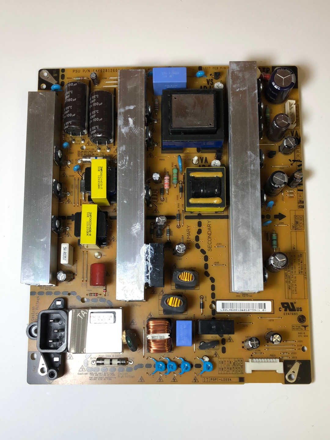 LG EAY62812601 (EAX64906001, 3PAGC10114A-R) Power Supply Unit
