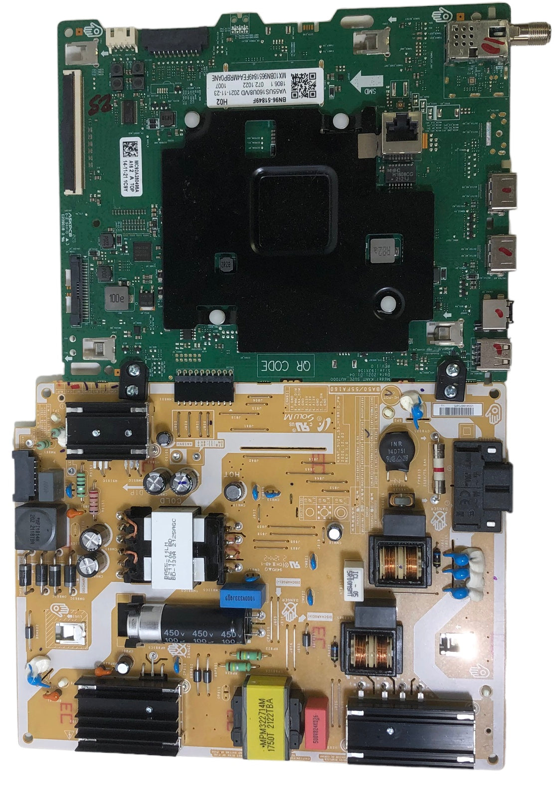 Samsung BN96-51849F Main Board Power Supply for UN50TU700DFXZA (YA13)