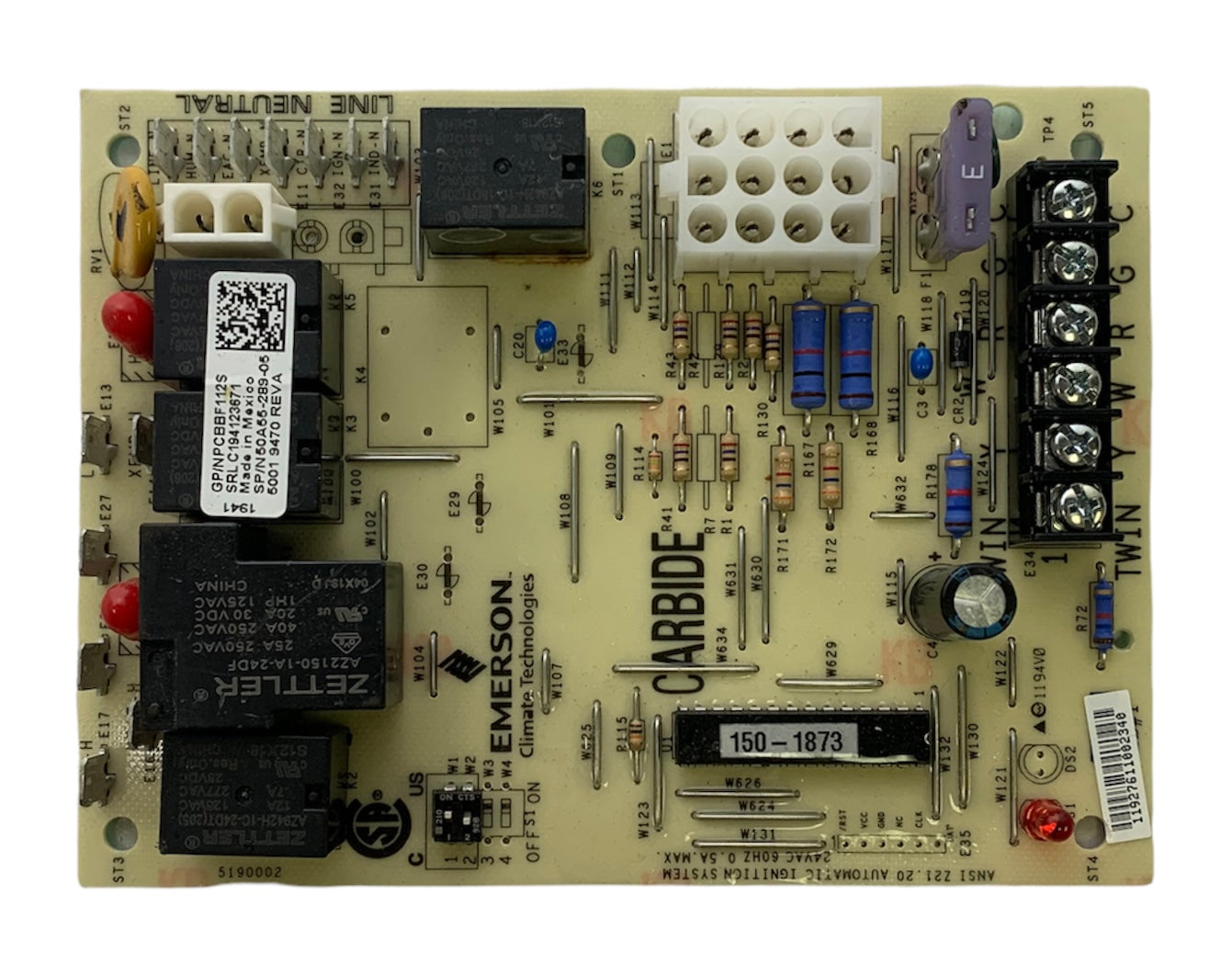 Emerson 50A55-289-05 HVAC Control Board