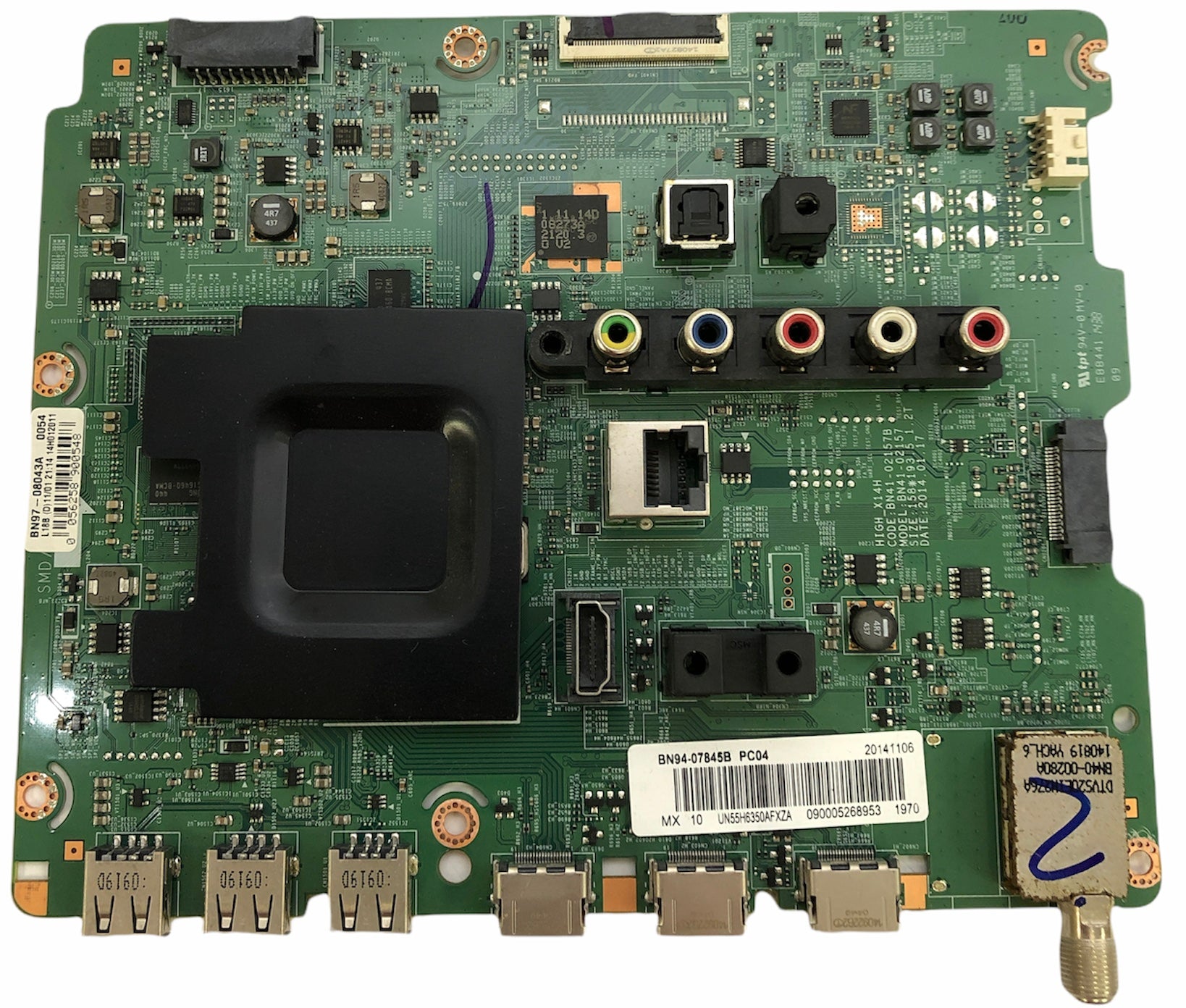 Samsung BN94-07845B Main Board for UN55H6350AFXZA