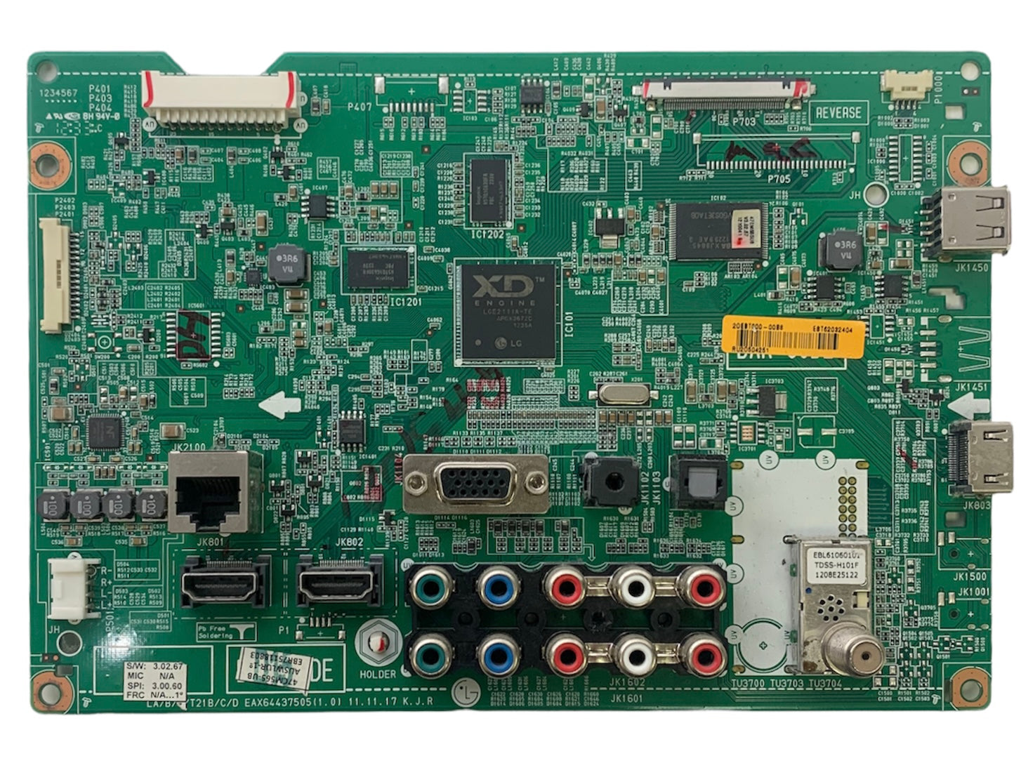 LG EBT62032404 (EAX64437505(1.0)) Main Board for 47CM565-UB