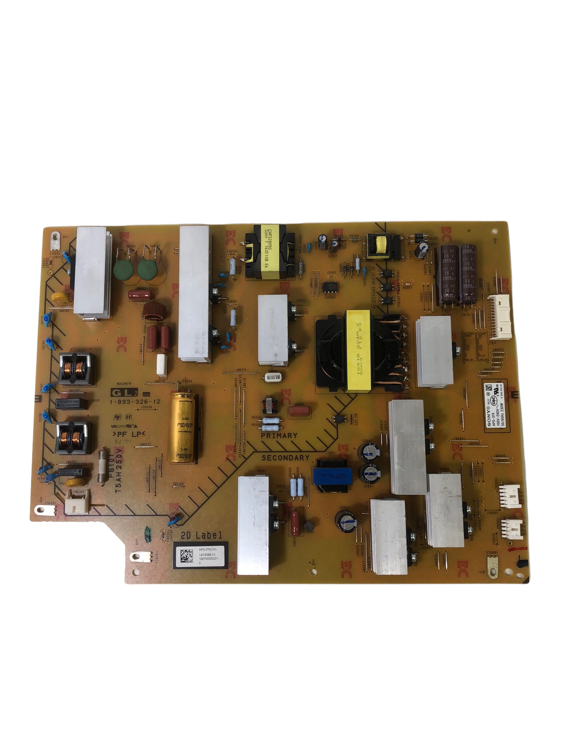 Sony 1-474-586-13 GL2 Power Supply Board