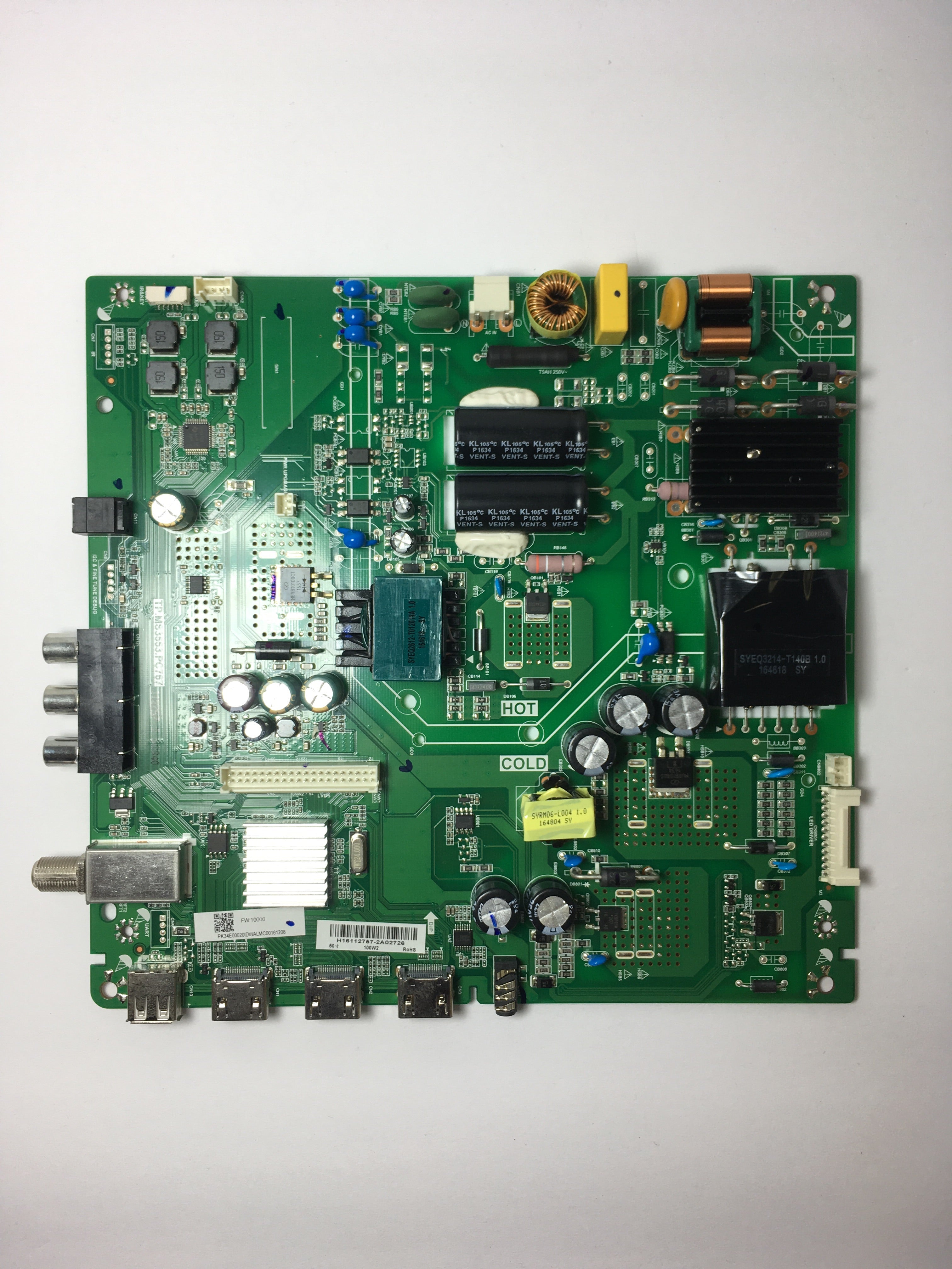 Toshiba H16112757 Main/Power Supply Board for 50L420U