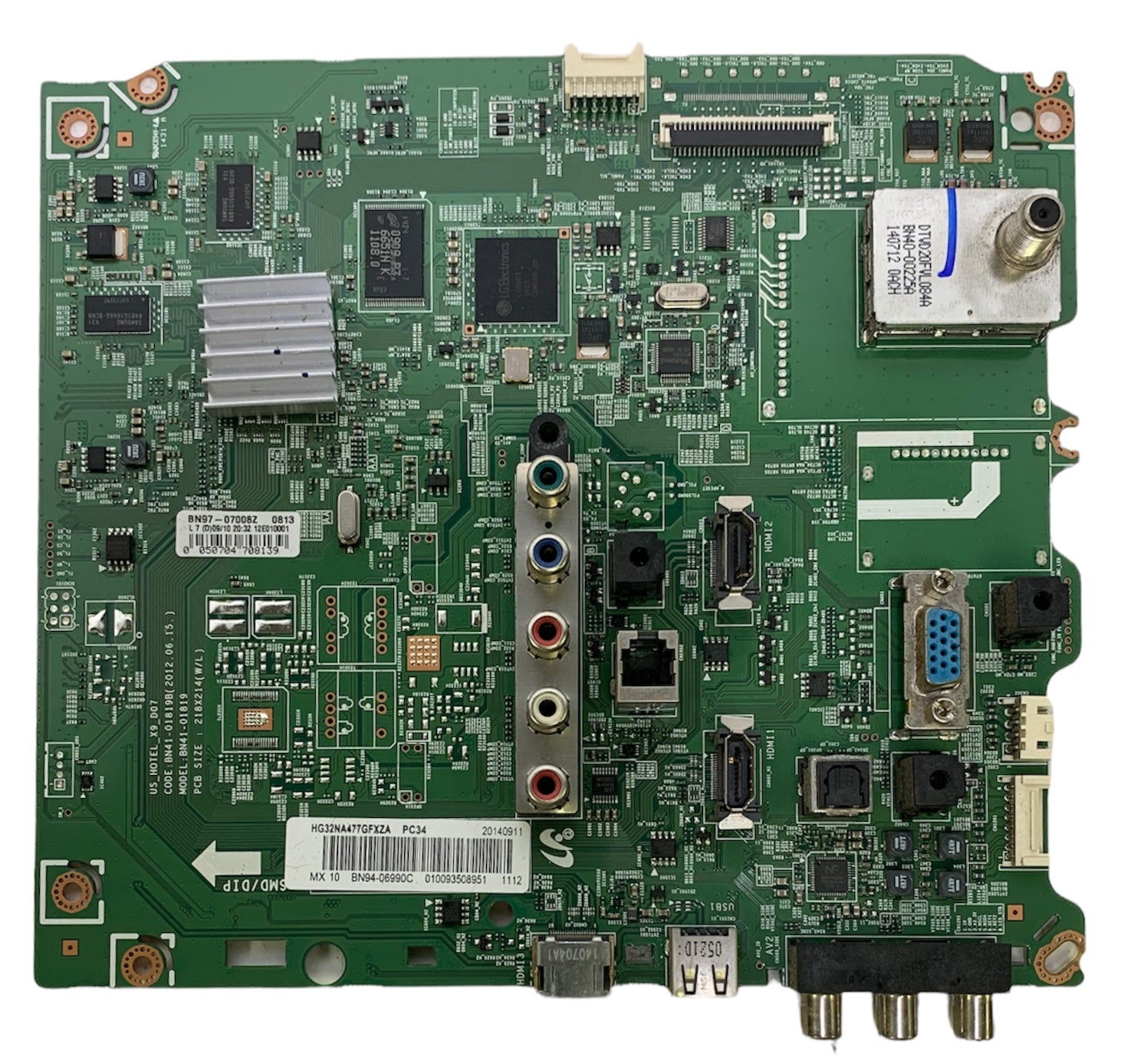 Samsung BN94-06990C Main Board for HG32NA477GFXZA