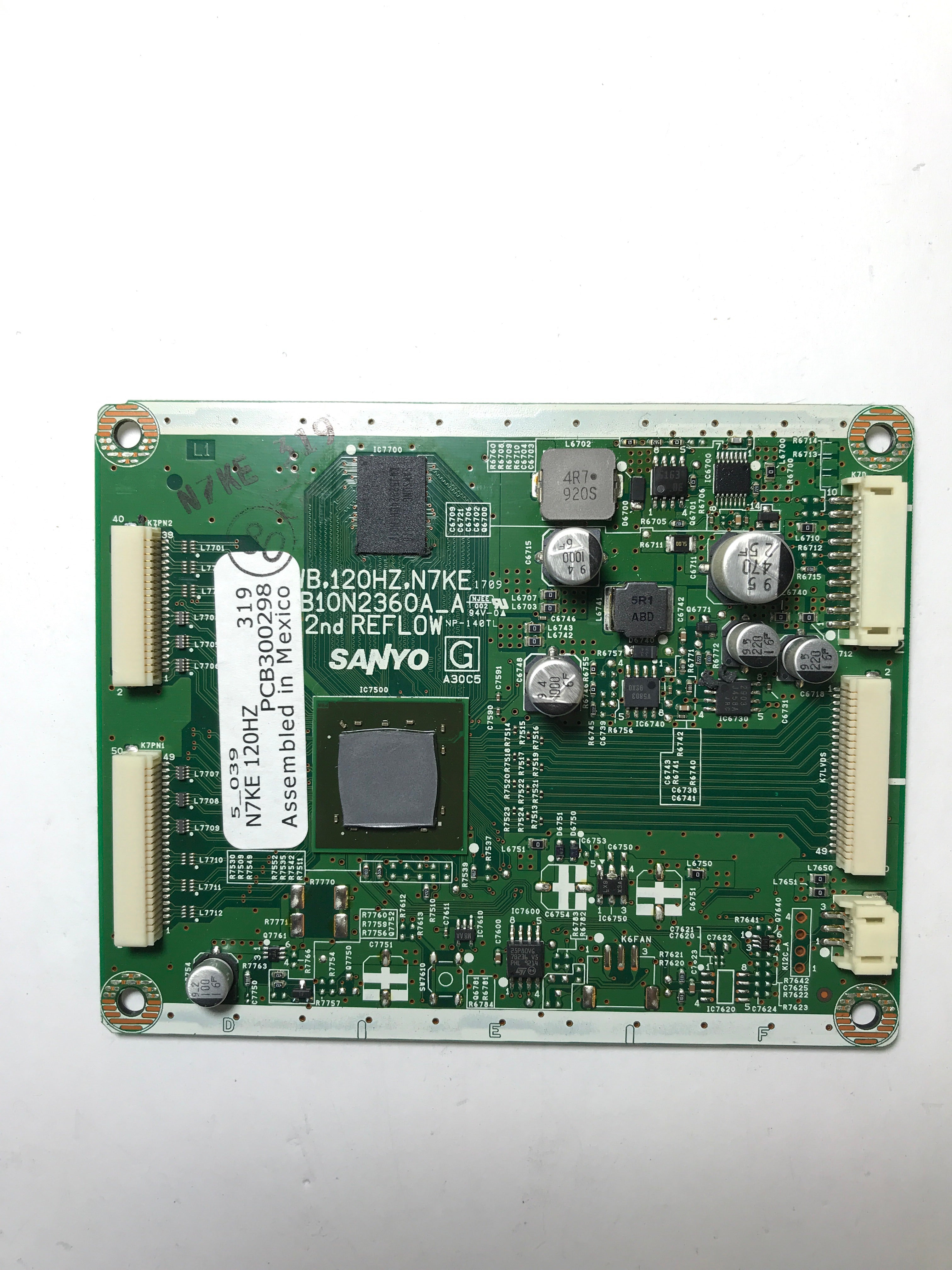 Sanyo 1AA4B10N2360A_A N7KE PC Board