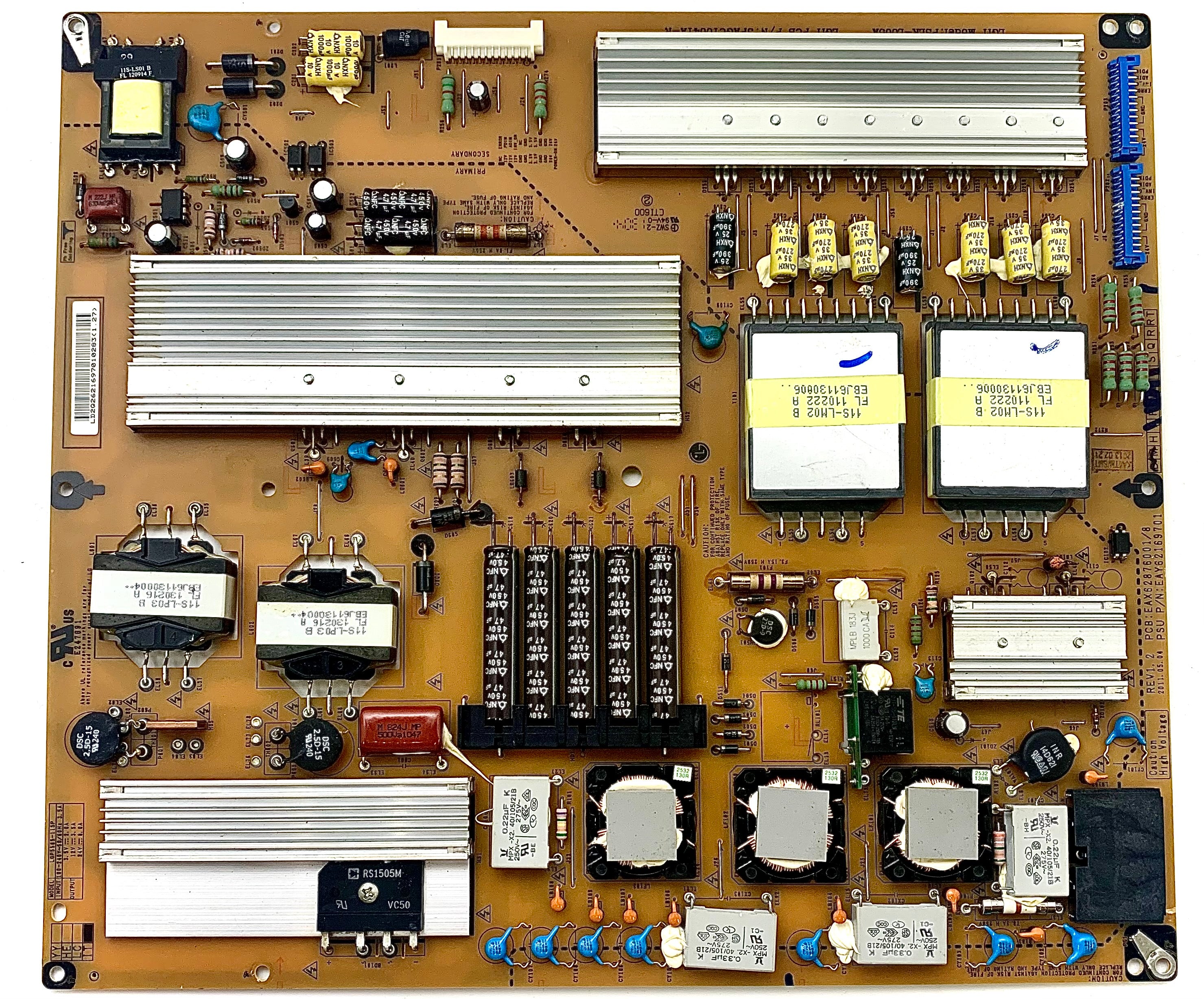 LG EAY62169701 (EAX62876001/6) Power Supply 55LM9600 60LM7200 55LV9500