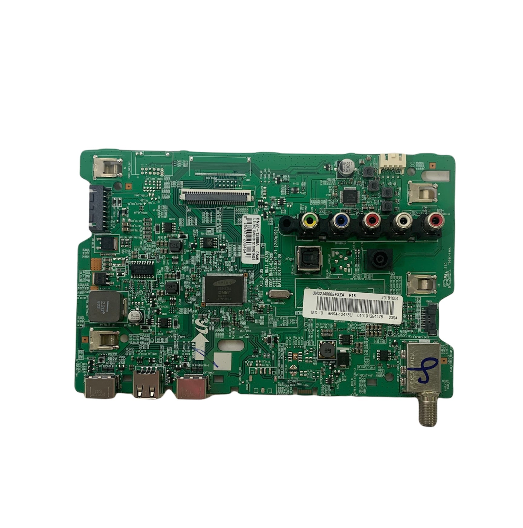 Samsung BN94-12478U Main Board for UN32J4000EFXZA