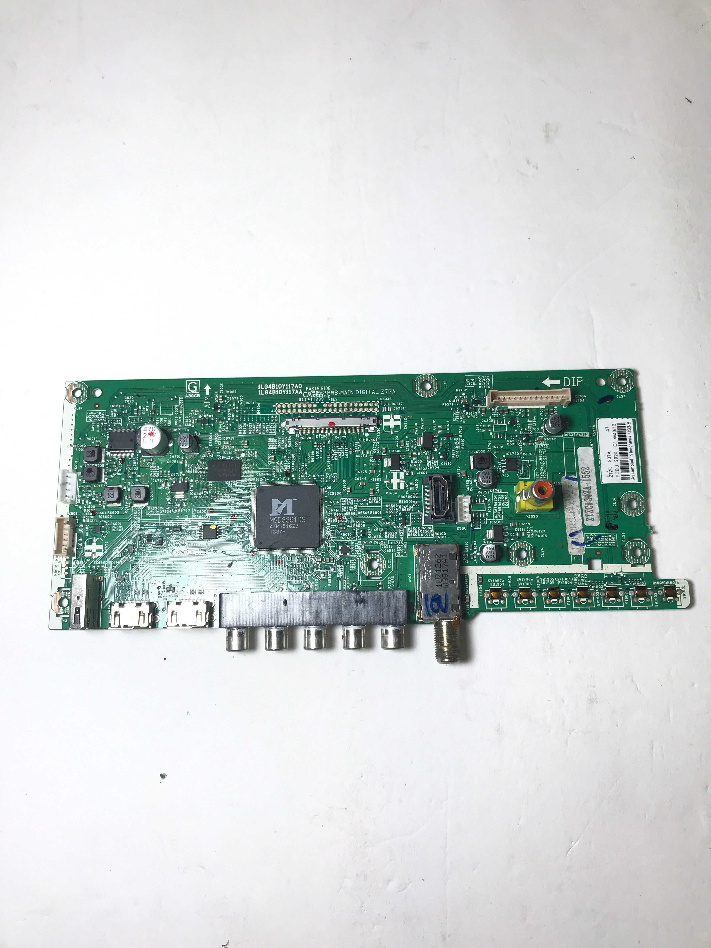 Sanyo 1LG4B10Y117A0 Z7ZC Main Board for DP39E23 (P39E23-01/P39E23-02 Chassis)