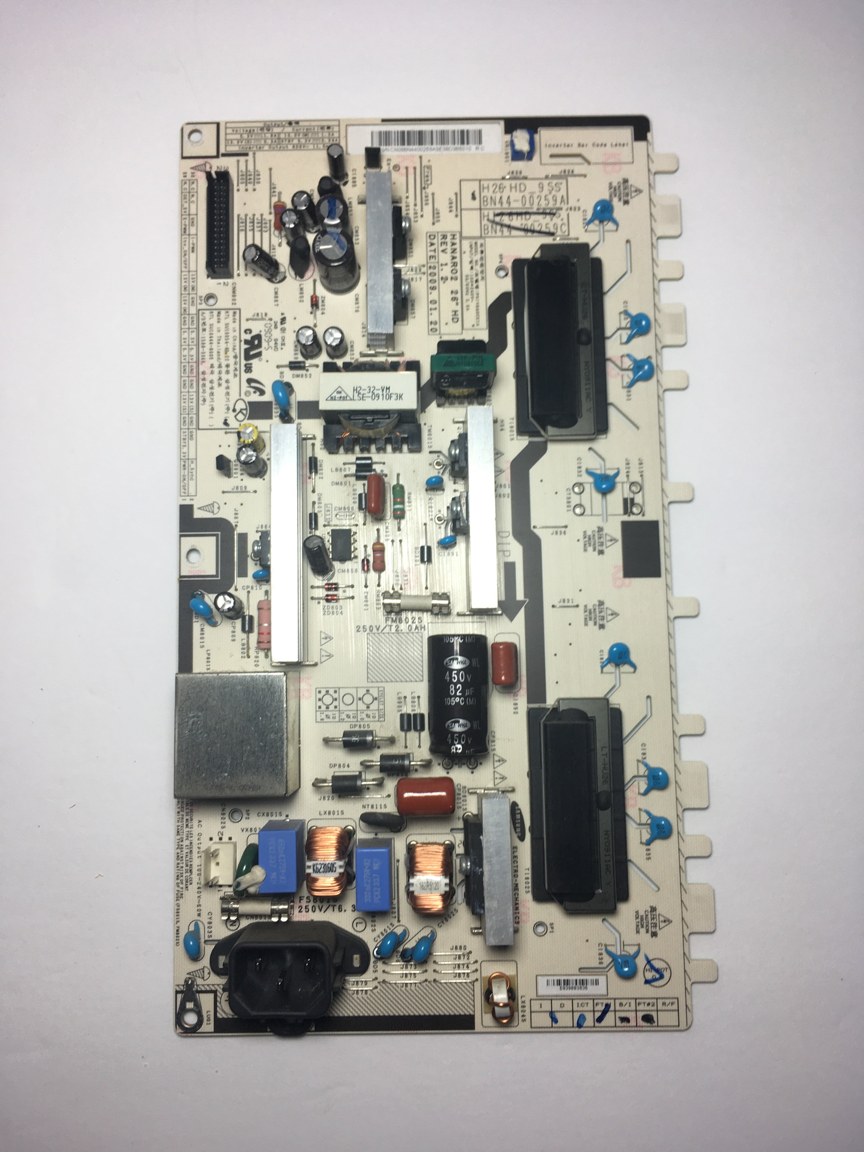 Samsung BN44-00259A Power Supply / Backlight Inverter