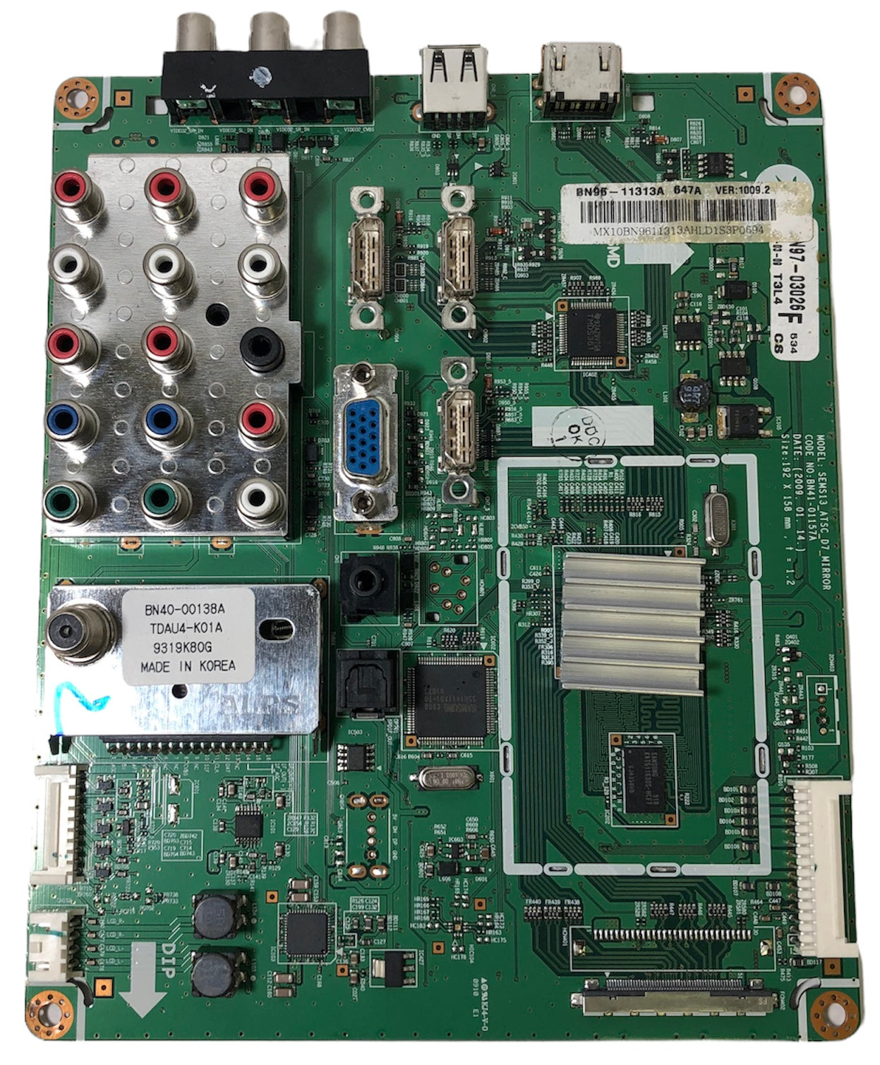 Samsung BN96-11313A Main Board for LN46B540P8FXZA