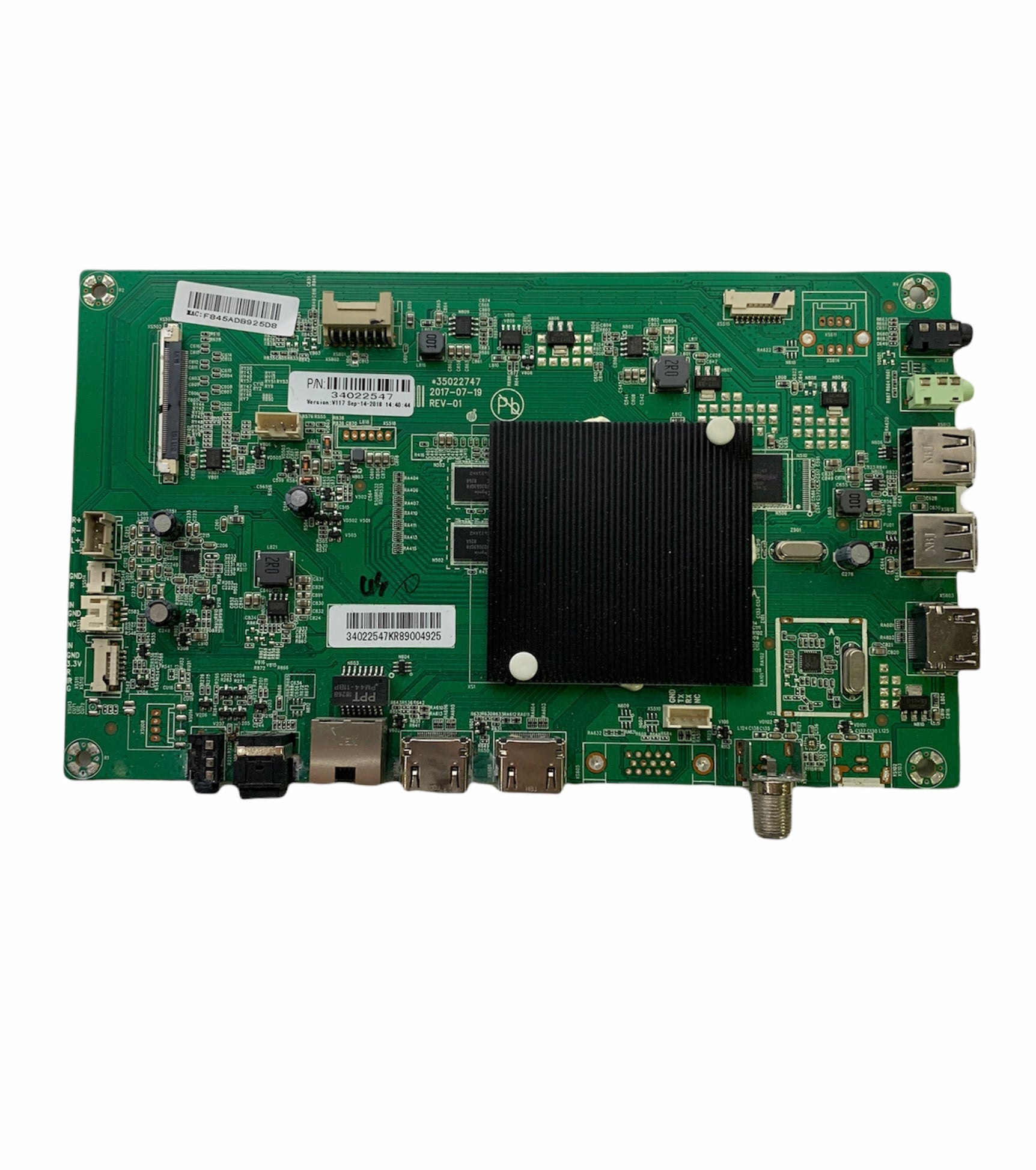 Element 34022547 Main Board for E4SW5518 (Serial J8D2H)