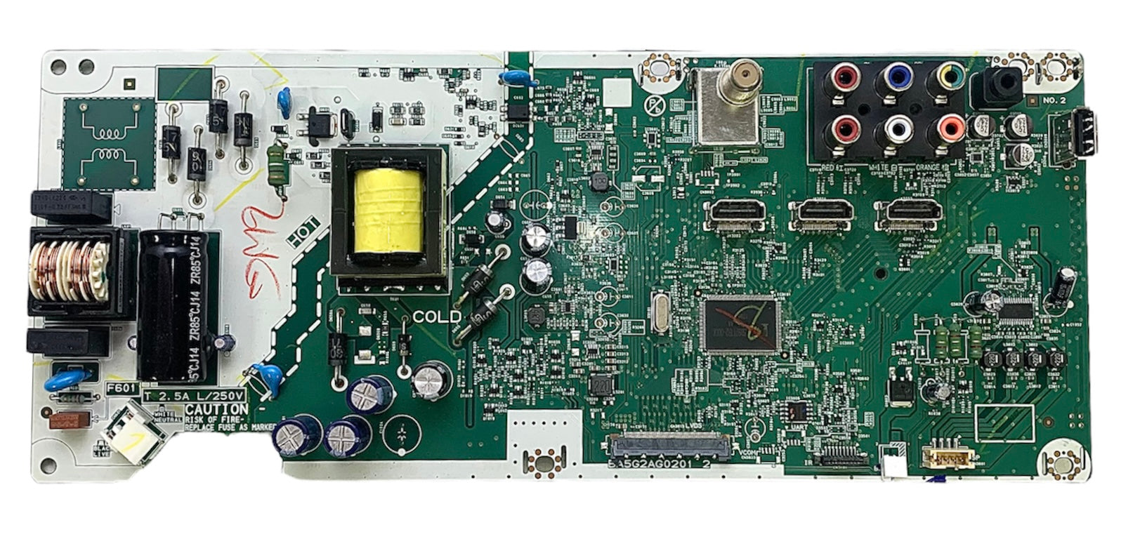 Sanyo AYG2AMMA-001 Main Board/Power Supply for FW40D36F B (ME5 Serial)