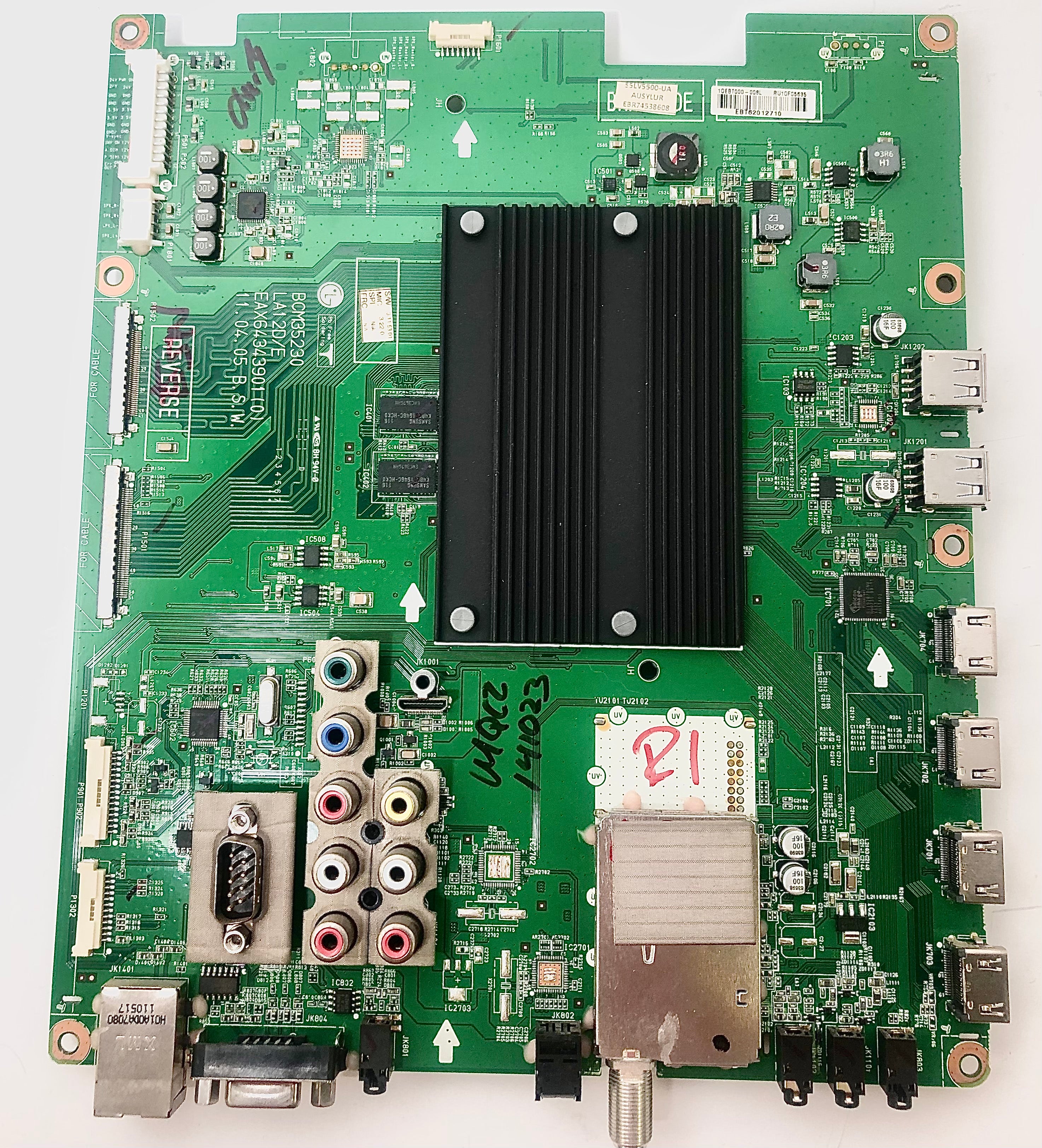 LG EBT62012710 Main Board for 55LV5500-UA