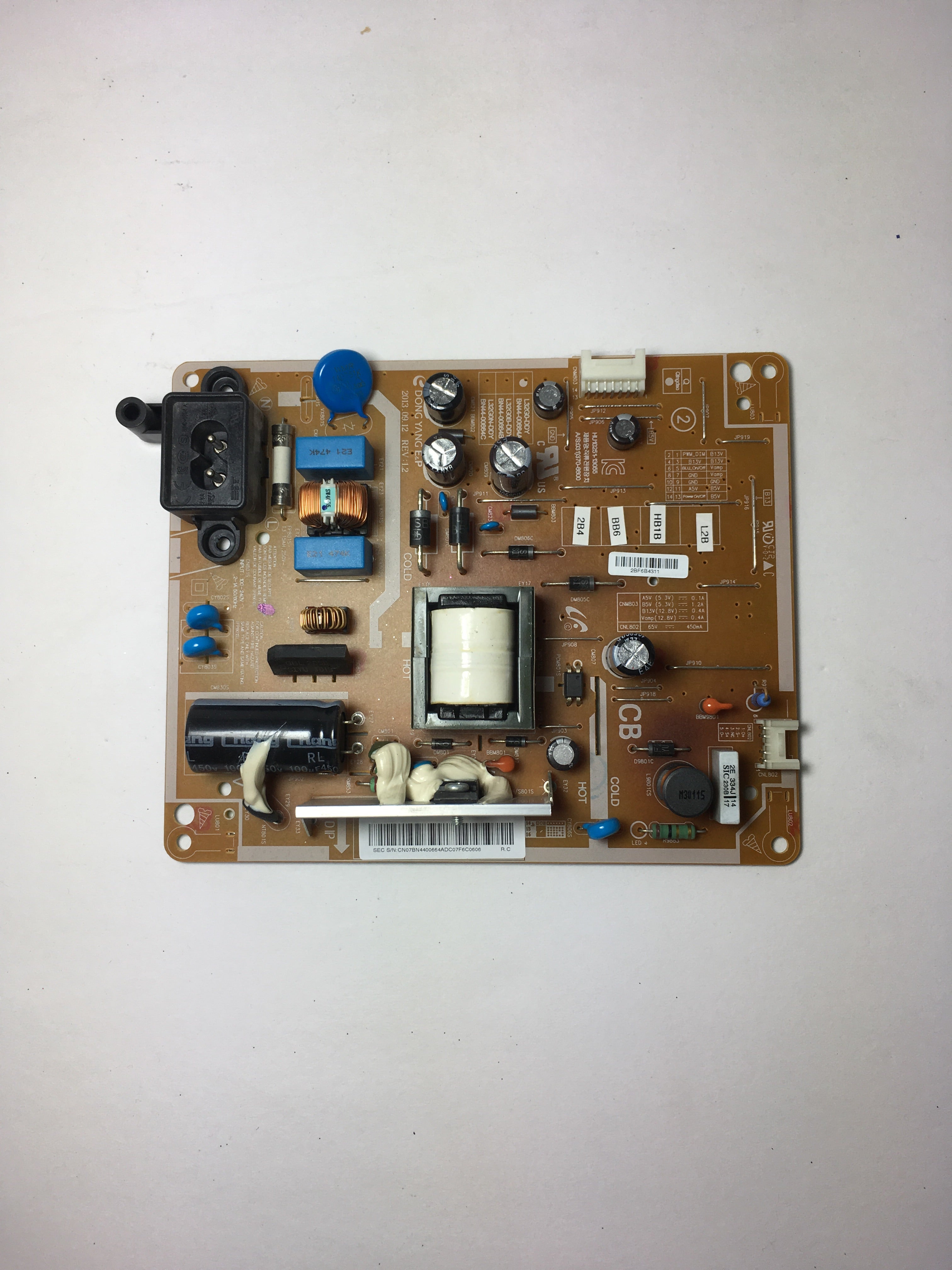 Samsung BN44-00664A (L32G0-DDY) Power Supply / LED Board