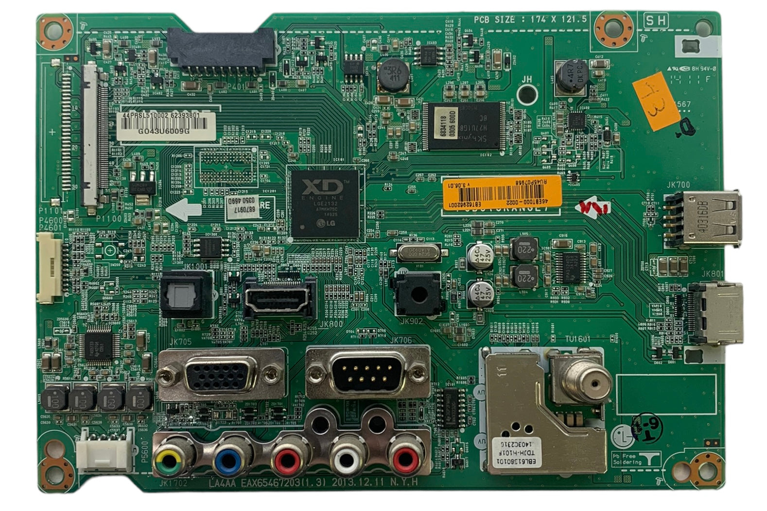 LG EBT62962001 Main Board for 47LY340C-UA.AUSWLJR