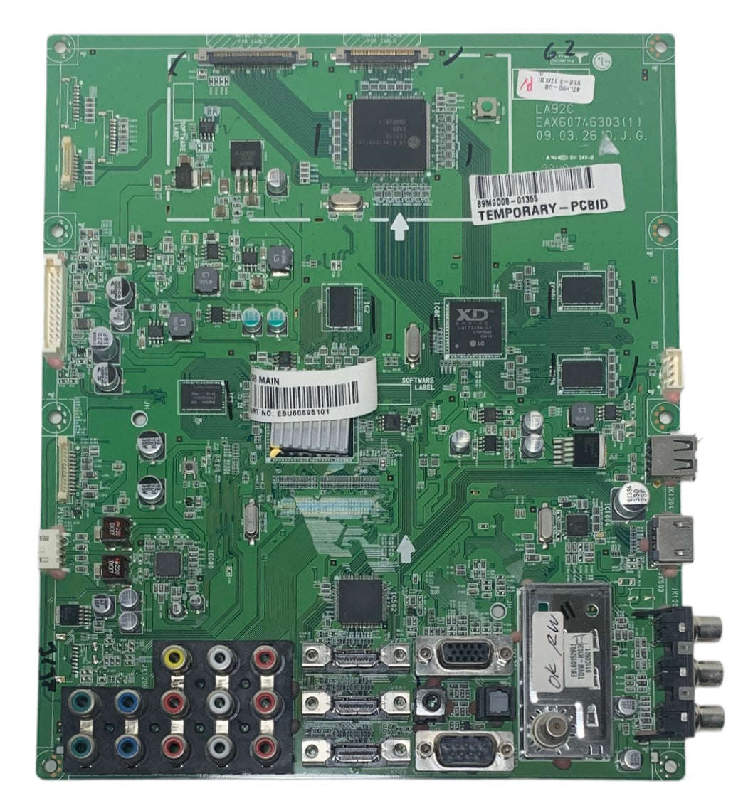 LG EBU60695101 (EAX60746303(1)) Main Board for 47LH90-UB
