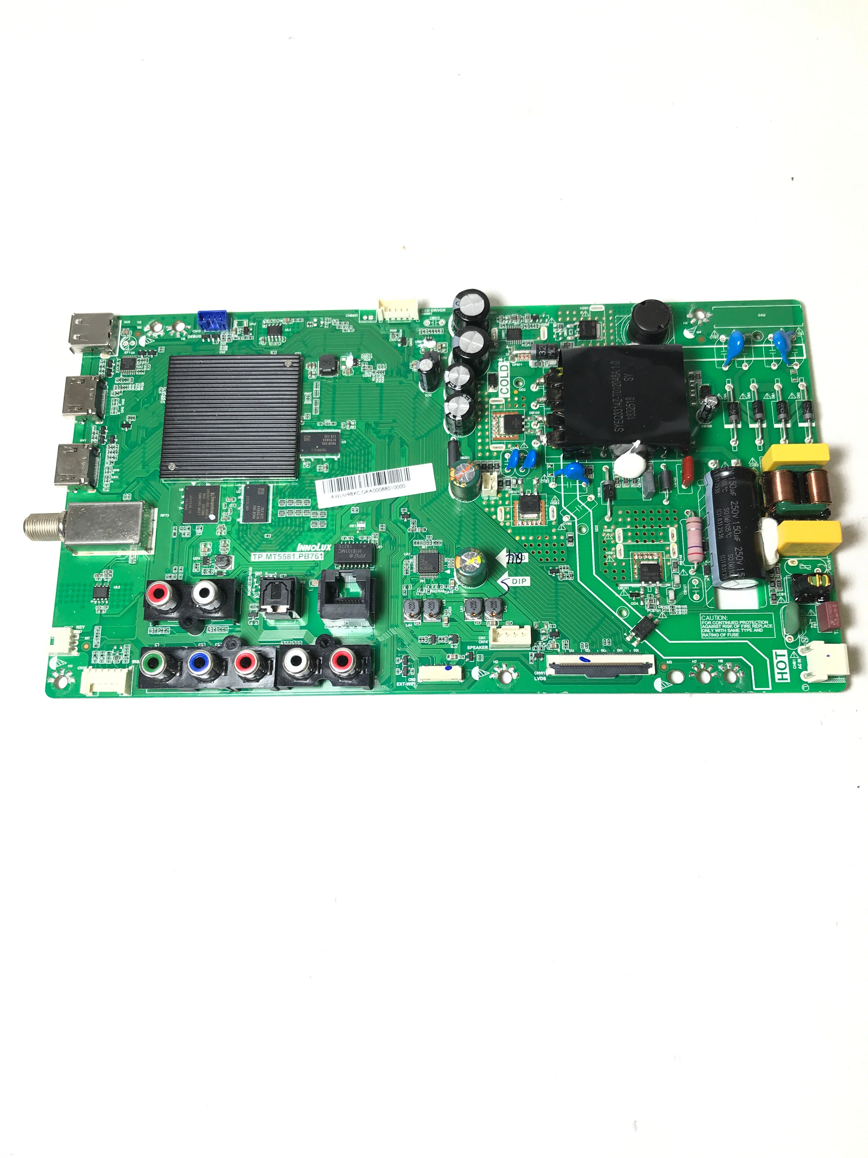 Vizio Main Board / Power Supply for D40F-G9 (LINIXTAU / LINIXTAV / LINIXTBV Serial)