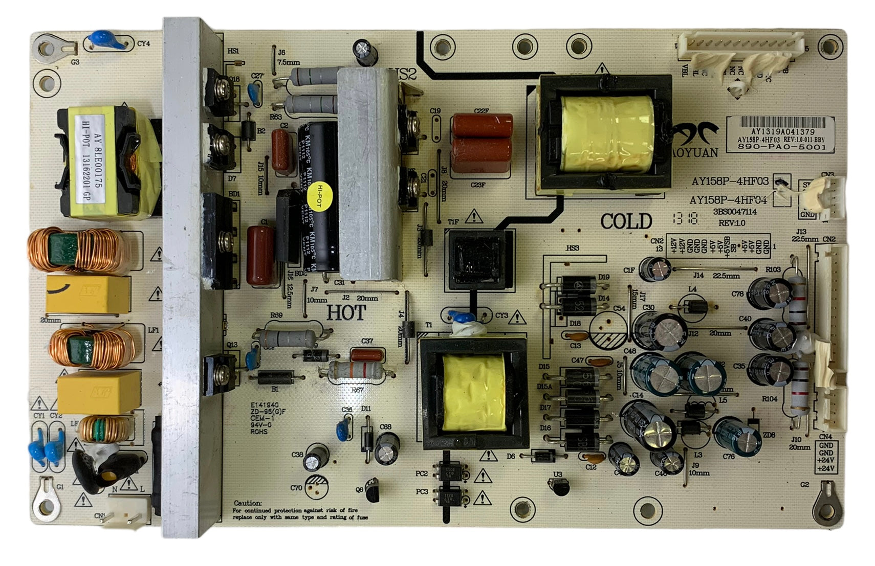 Insignia AY158P-4HF03 Power Supply Unit