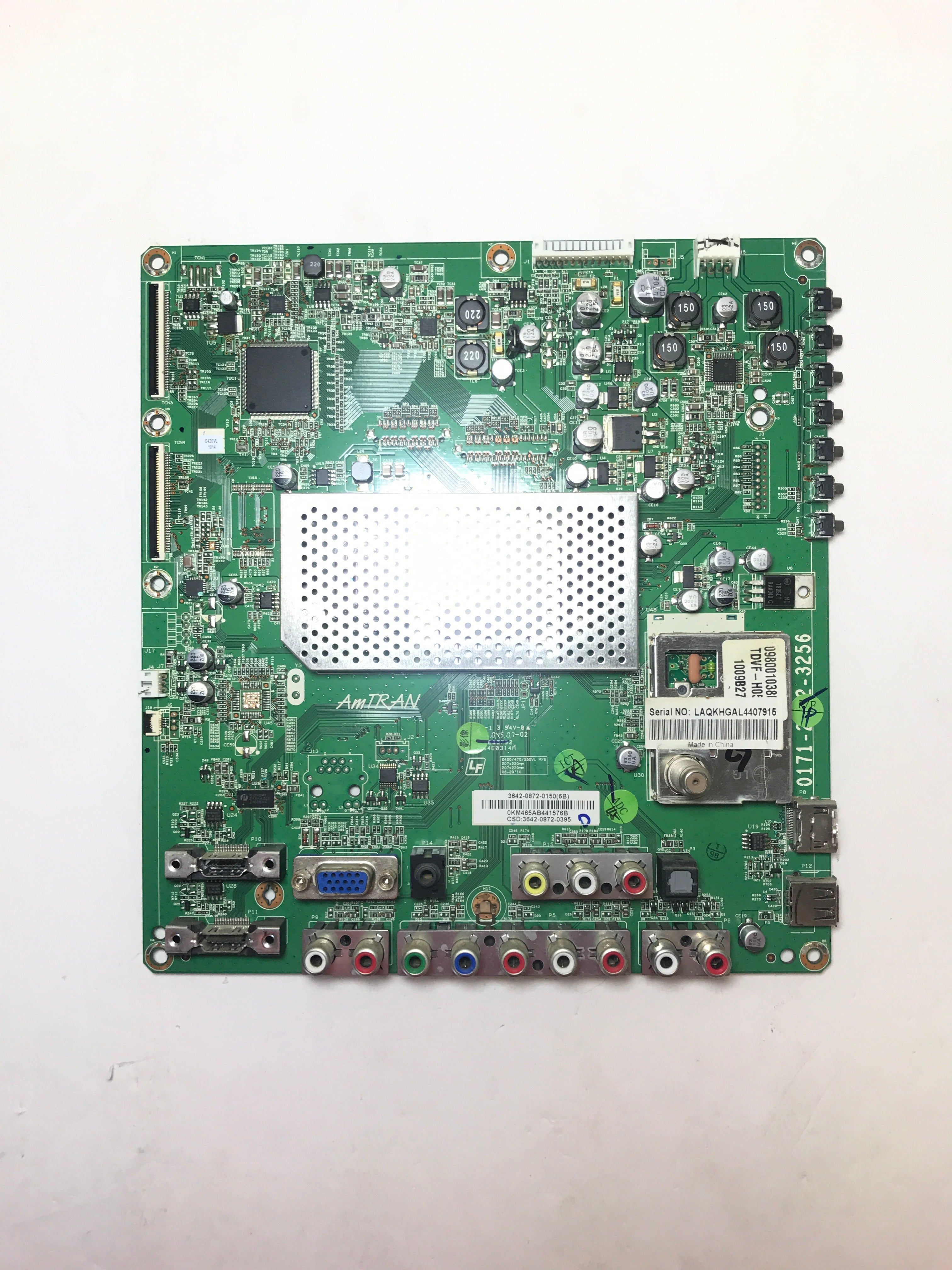 Vizio 3642-0872-0150 (0171-2272-3253) Main Board for E420VL