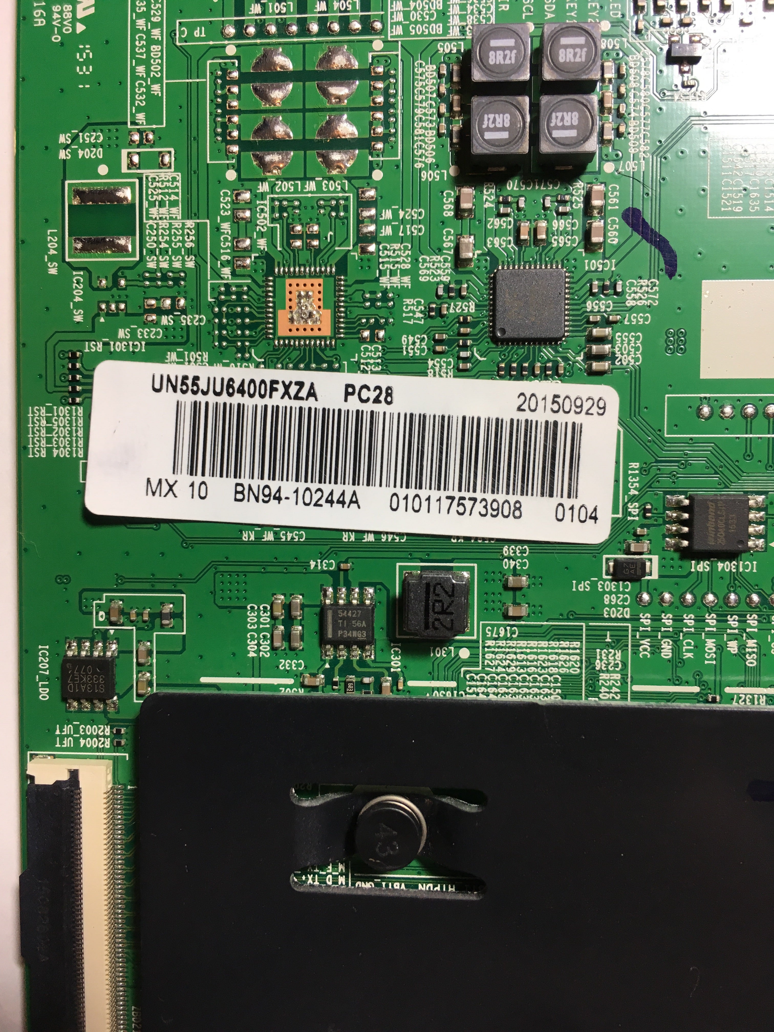 Samsung BN94-10244A Main Board for UN55JU6400FXZA (Version UD03)