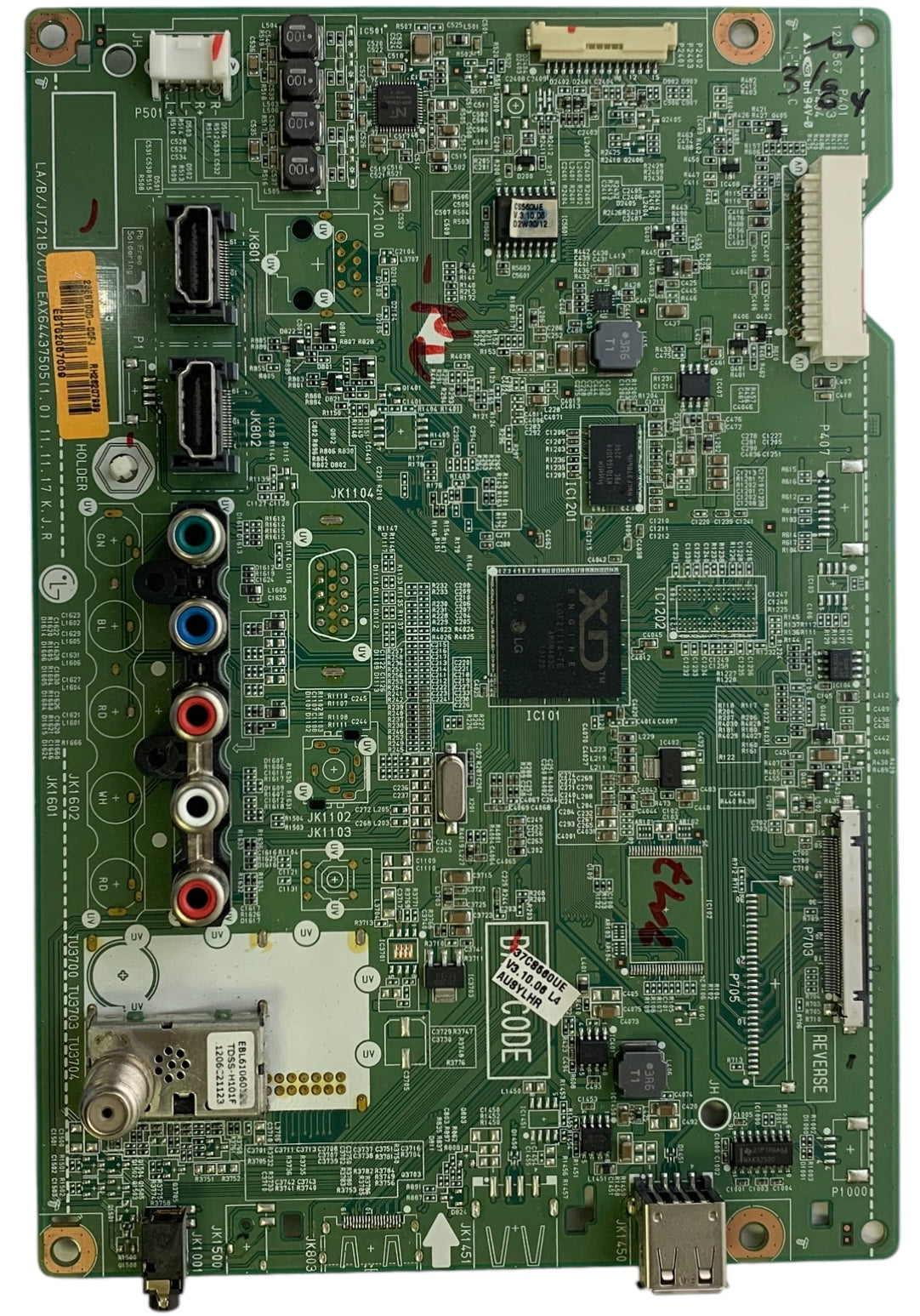 LG EBT62057009 (EAX64437505(1.0)) Main Board for 37CS560-UE