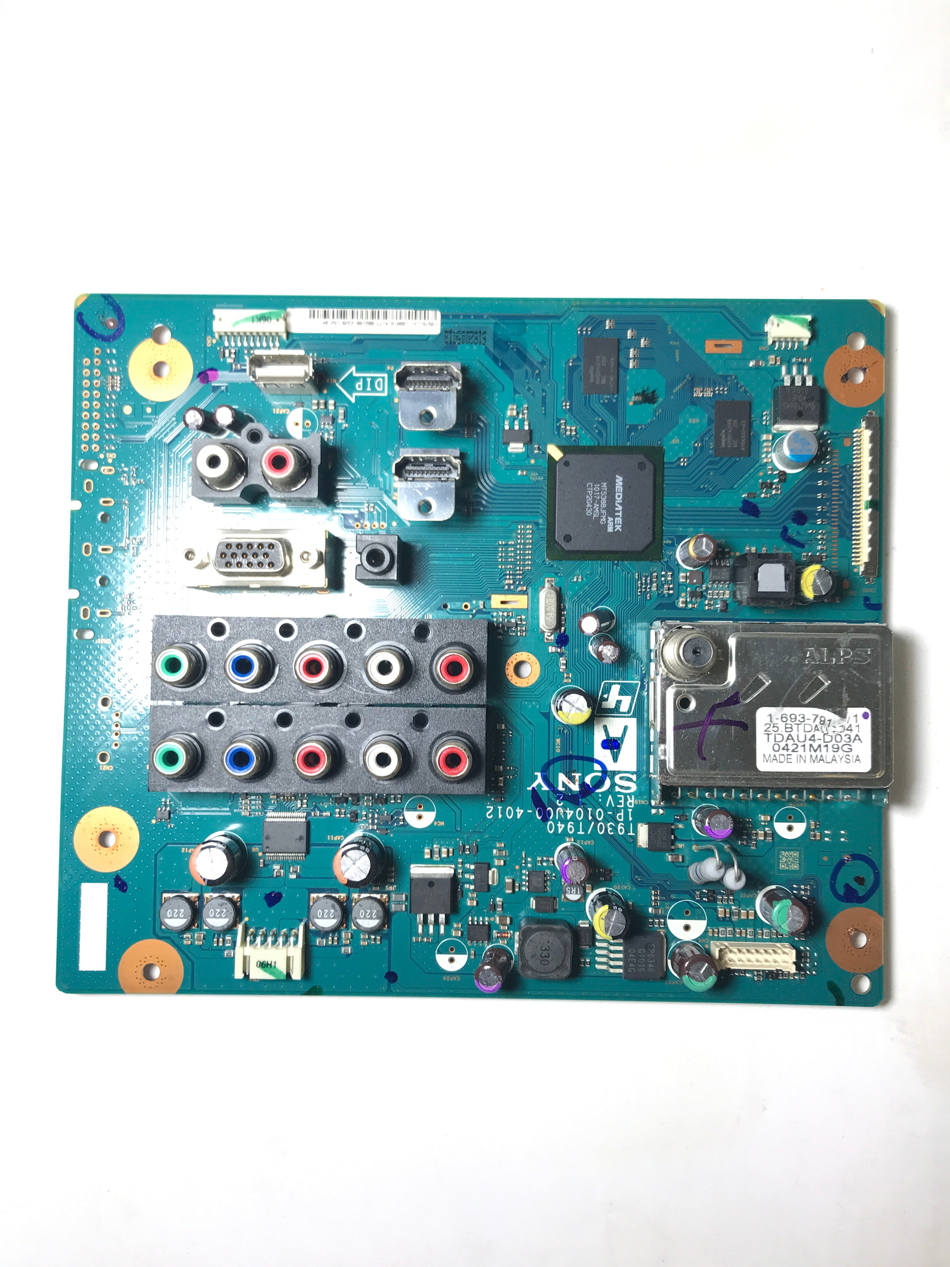 Sony 1-857-611-21 Main A Board for KDL-32BX300 REV:1.0