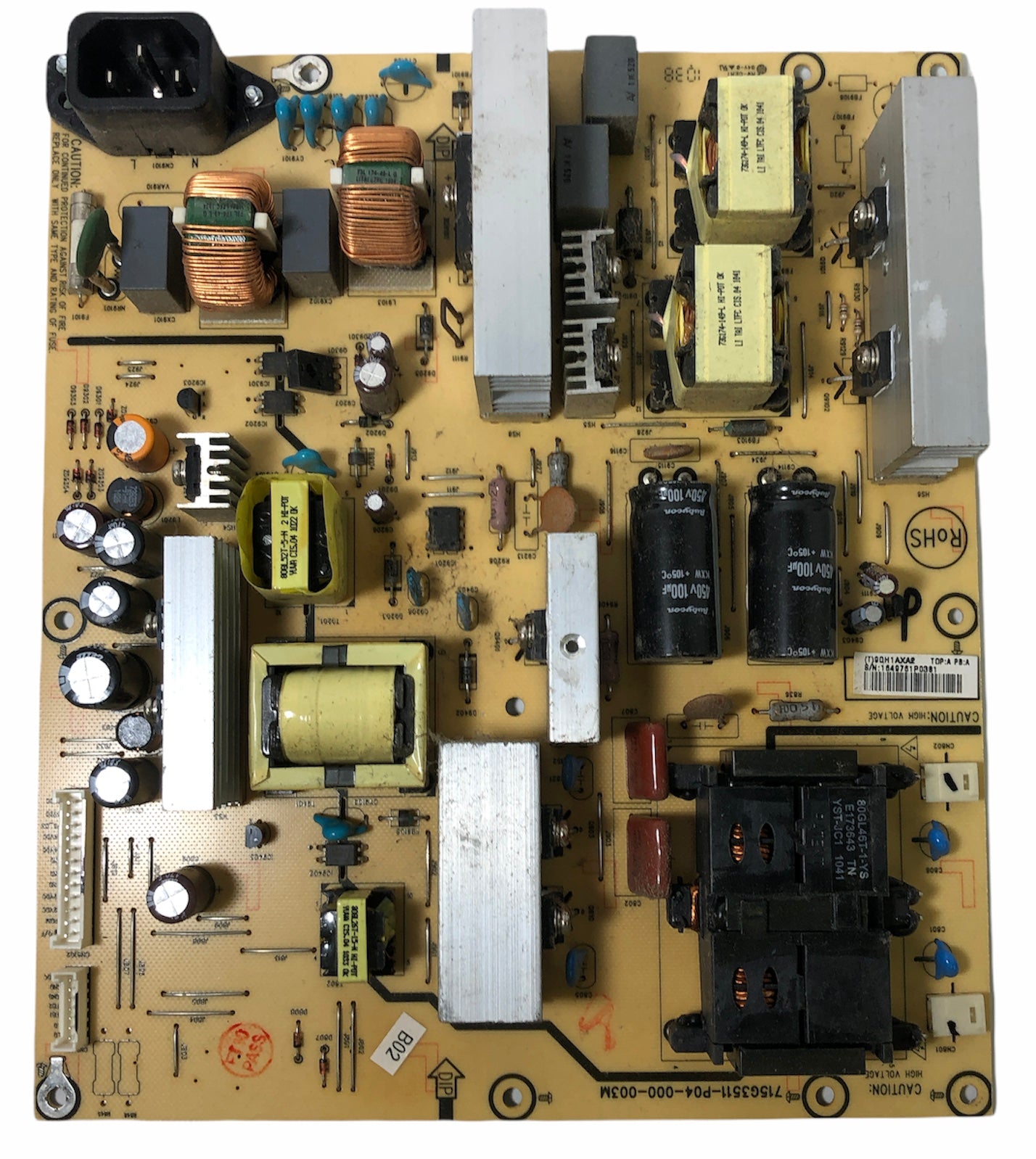 Insignia PWTV9QH1AXA2 Power Supply / Backlight Inverter