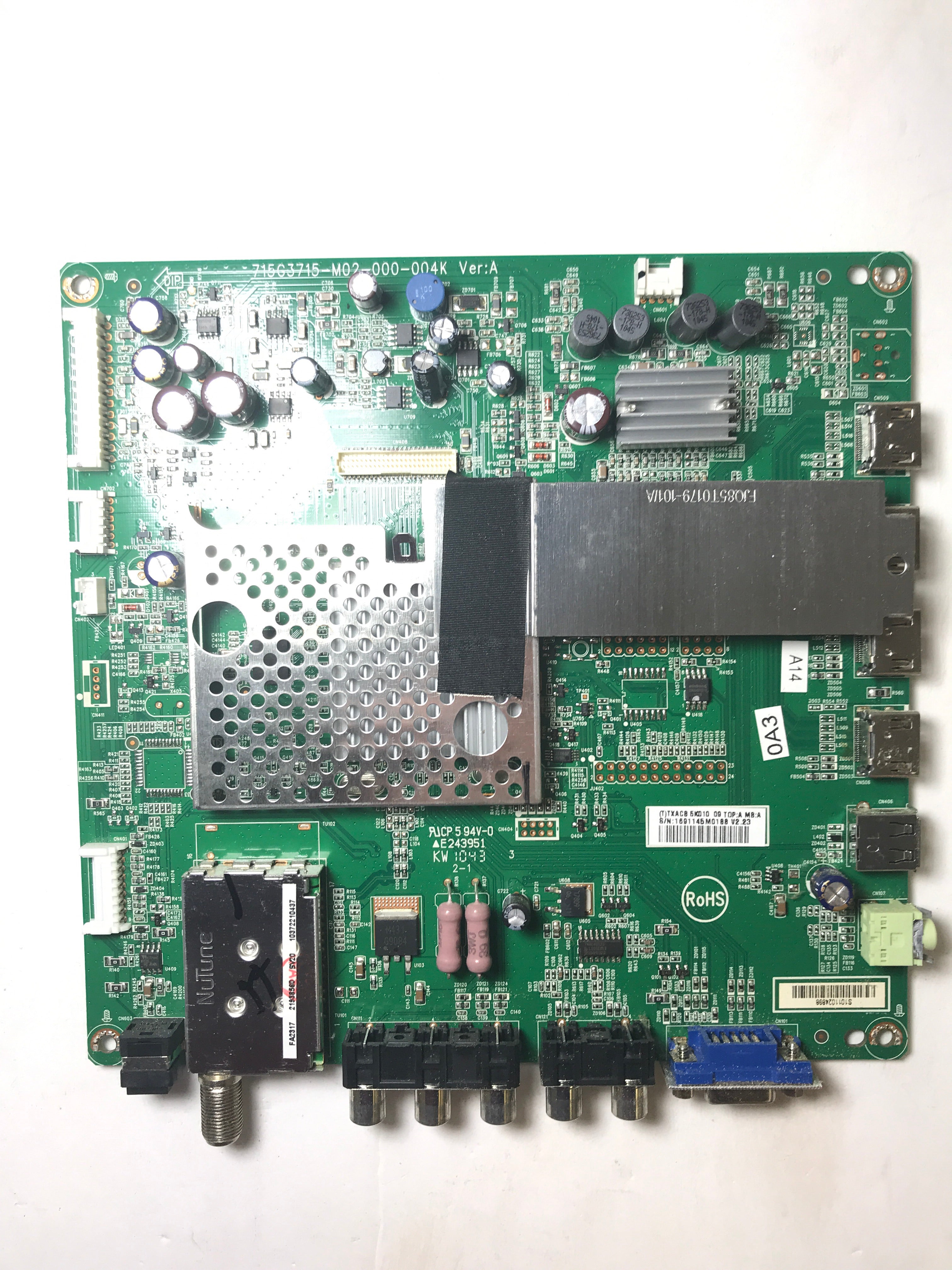 Vizio 756TXACB5K010 Main Board for E550VA