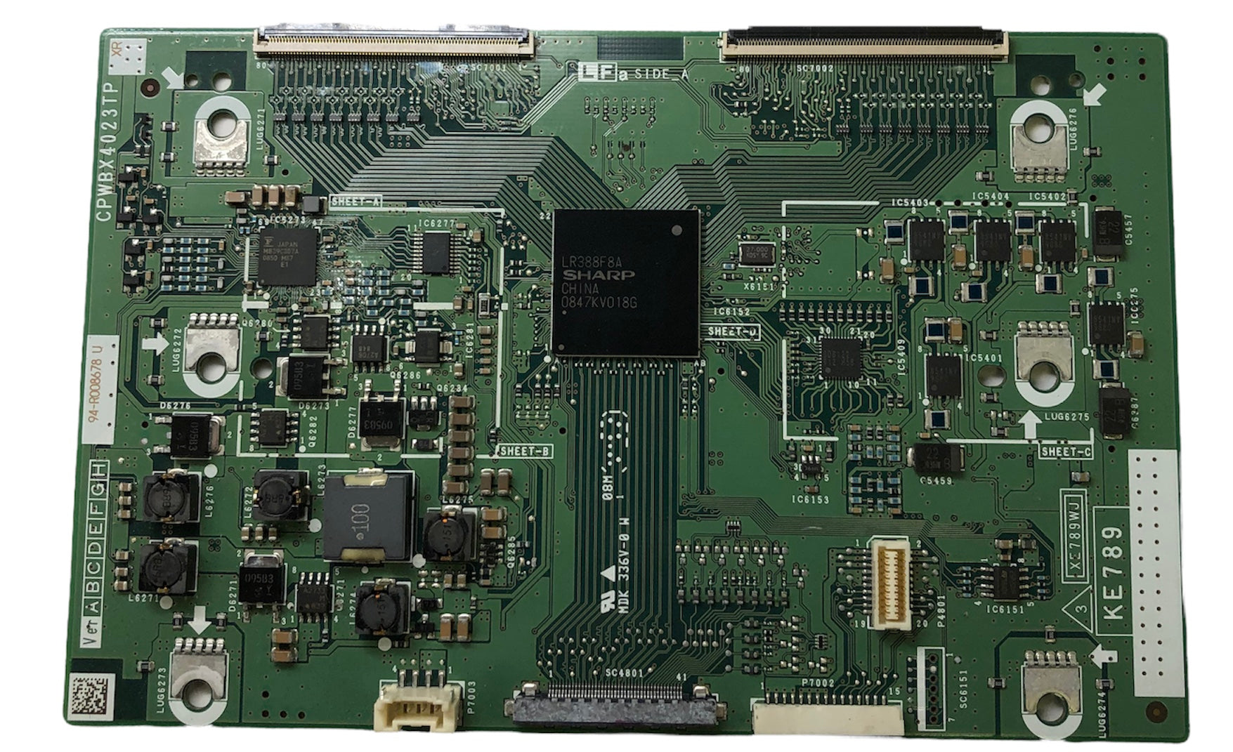 Sharp CPWBX4023TPXR (KE789, XE789WJ) T-Con Board