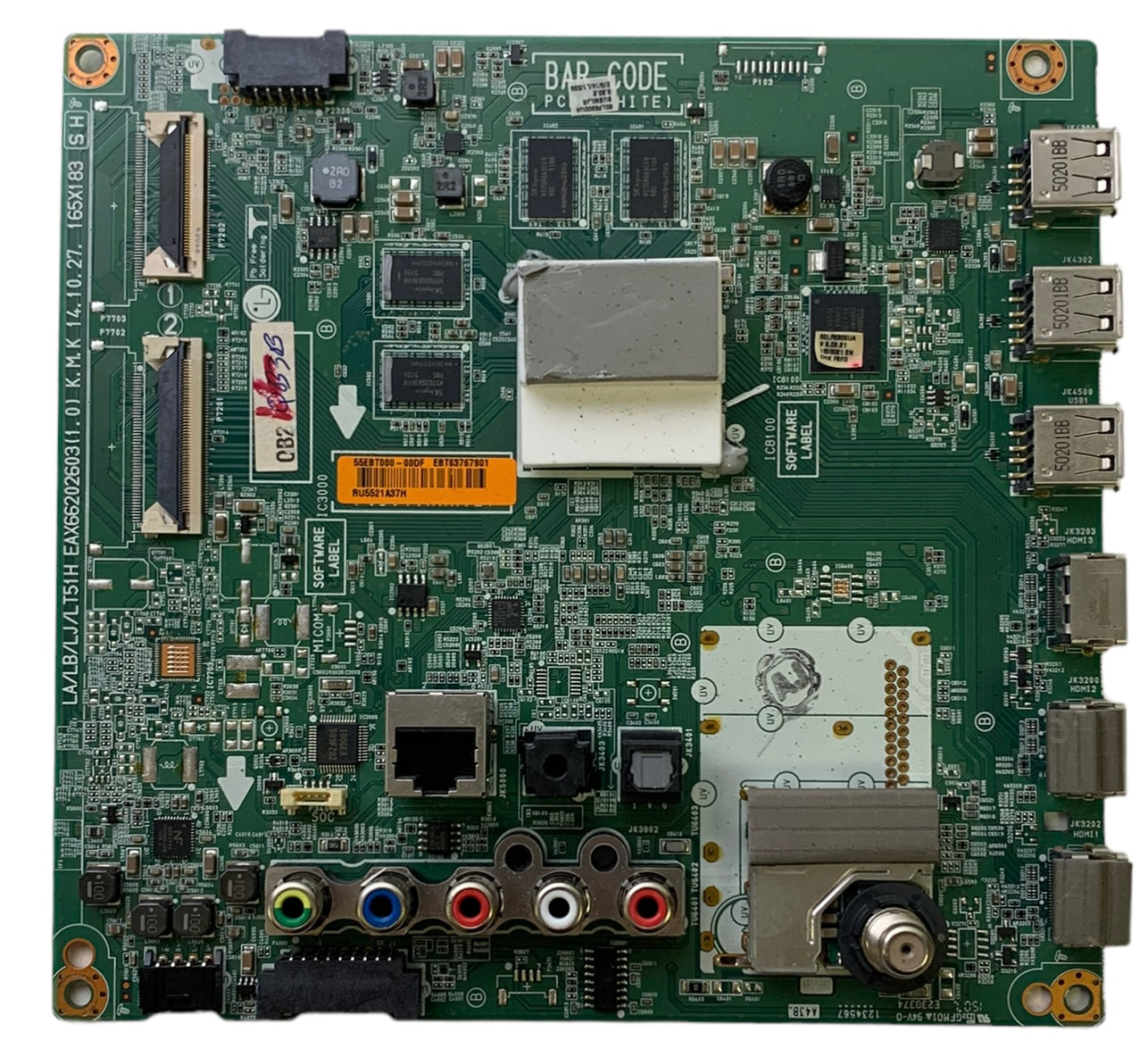 LG EBT63767901 Main Board for 60LF6300-UA.BUSMLJR