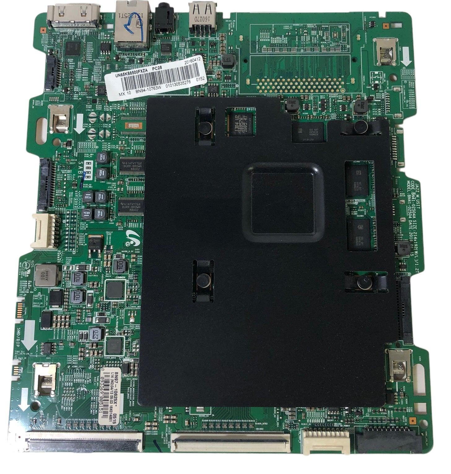 Samsung BN94-10763W Main Board for UN65KS8500FXZA (Version AA02)