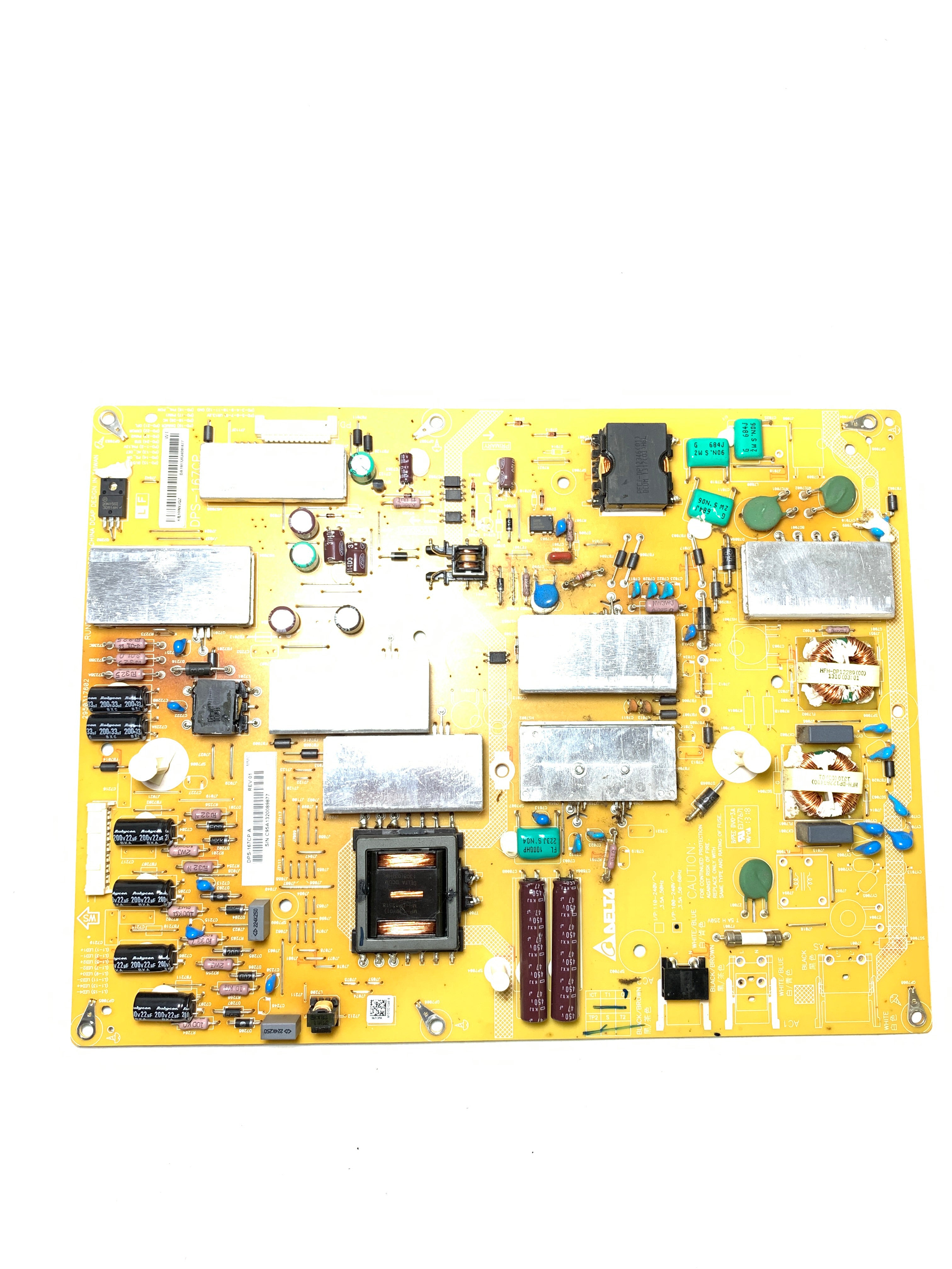 Sharp RUNTKB109WJQZ (DPS-167CP A) Power Supply / LED Board