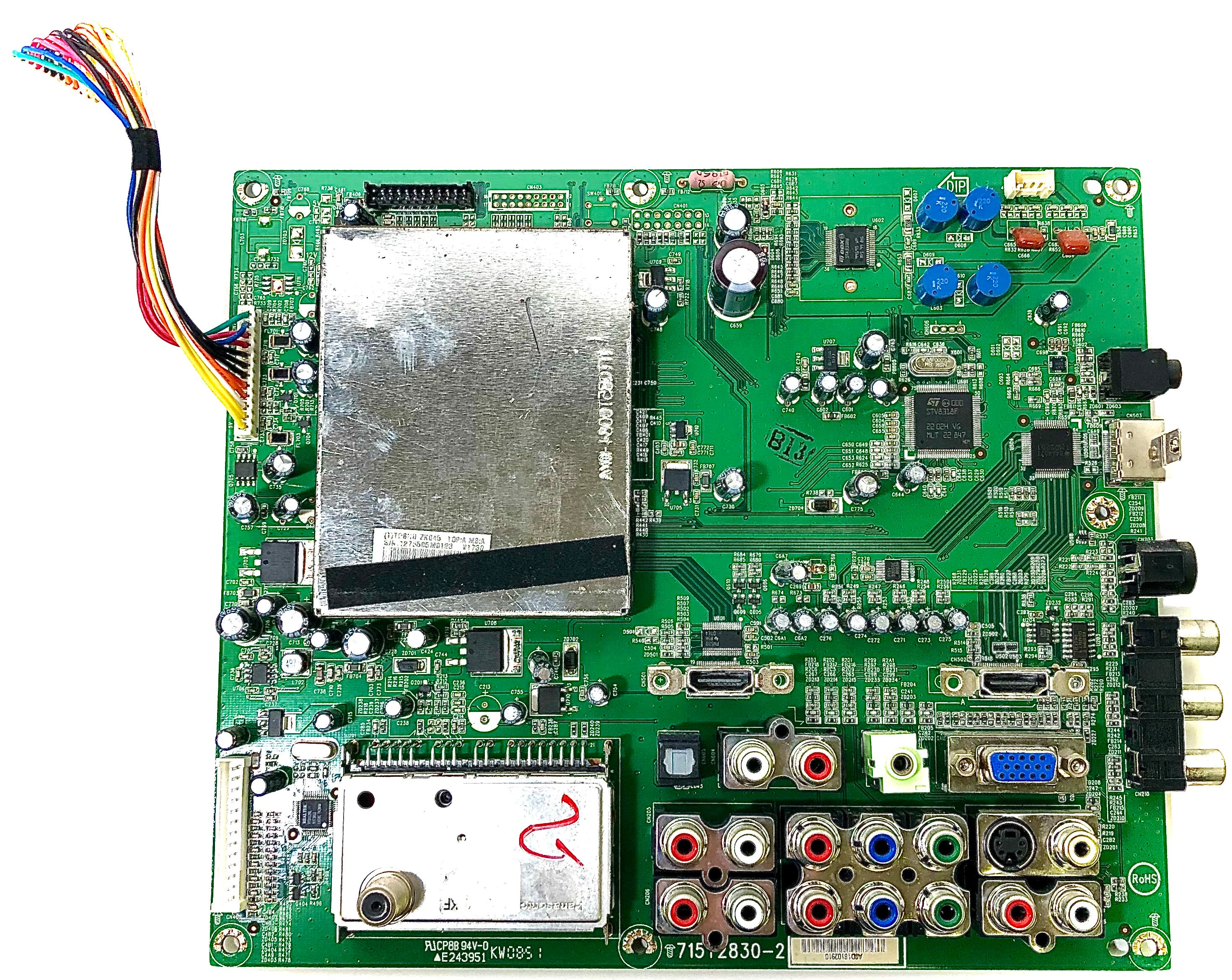 Insignia 756TQ8CBZK045 (715T2830-2) Main Board for NS-LCD32-09