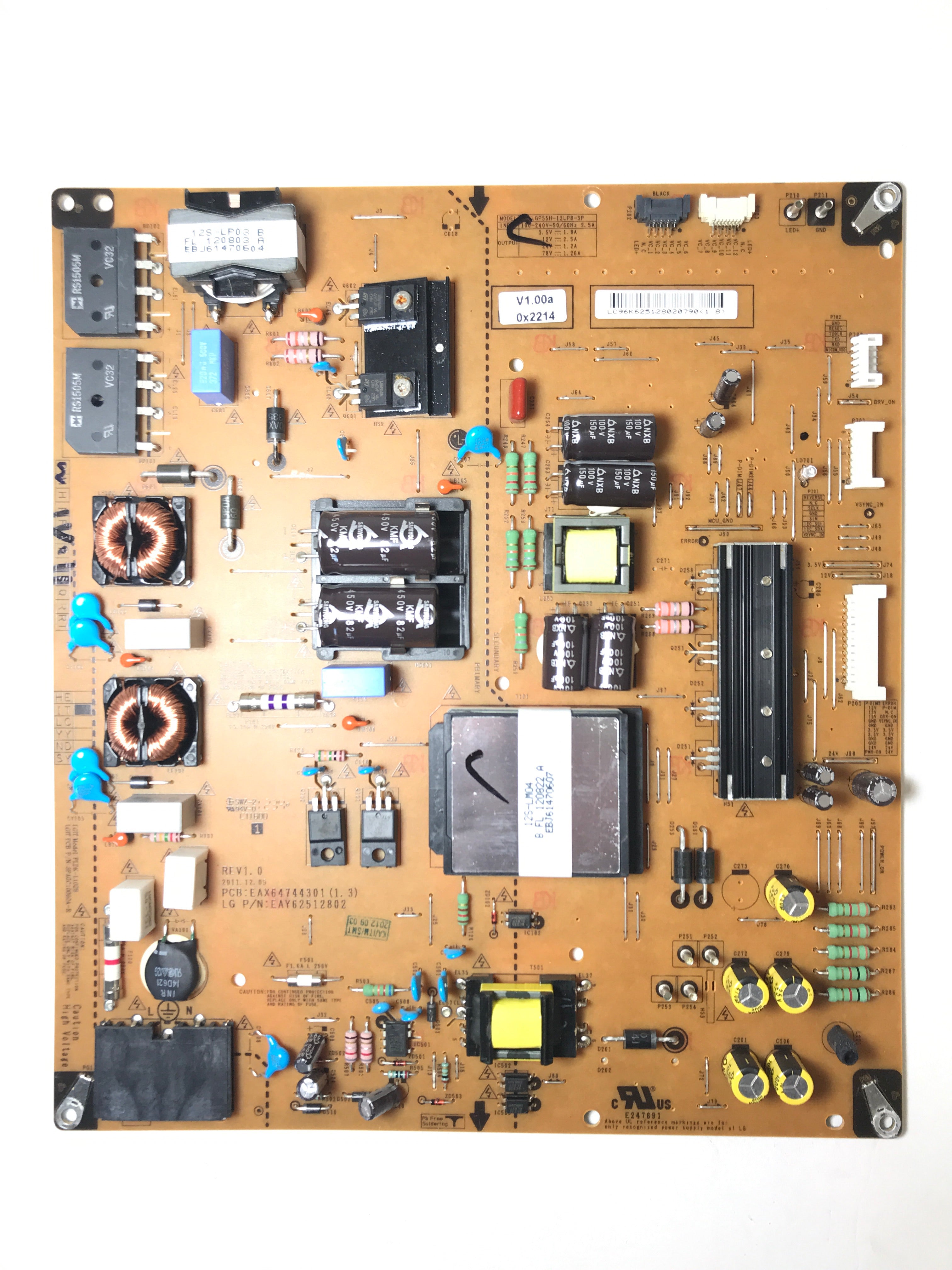 LG EAY62512802 (EAX64744301) Power Supply / LED Board