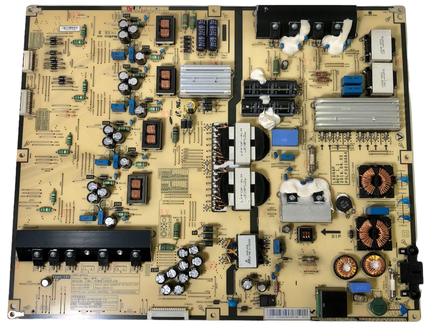 Samsung BN44-00762A Power Supply / LED Board