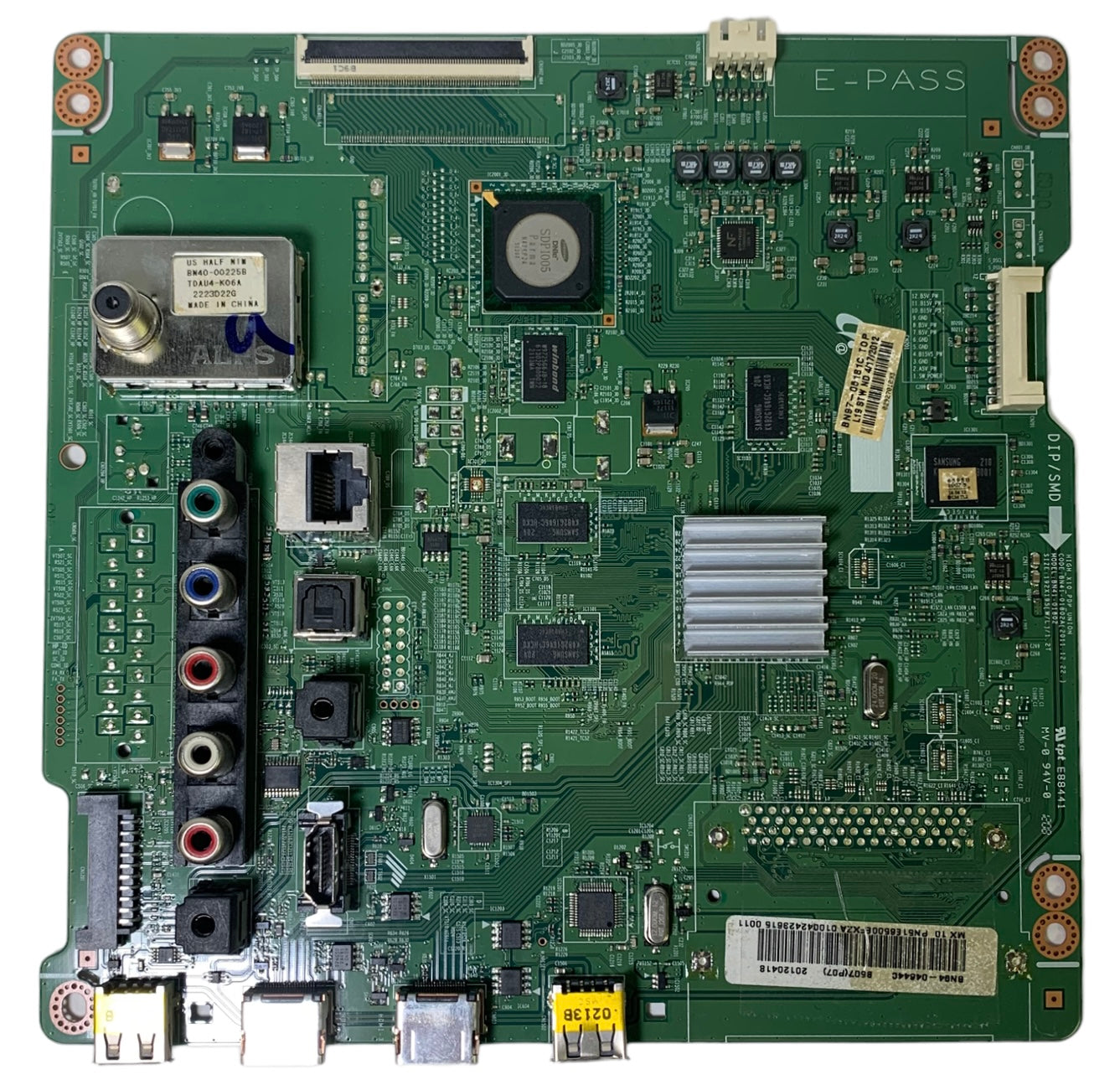 Samsung BN94-04644C Main Board for PN51E6500EFXZA