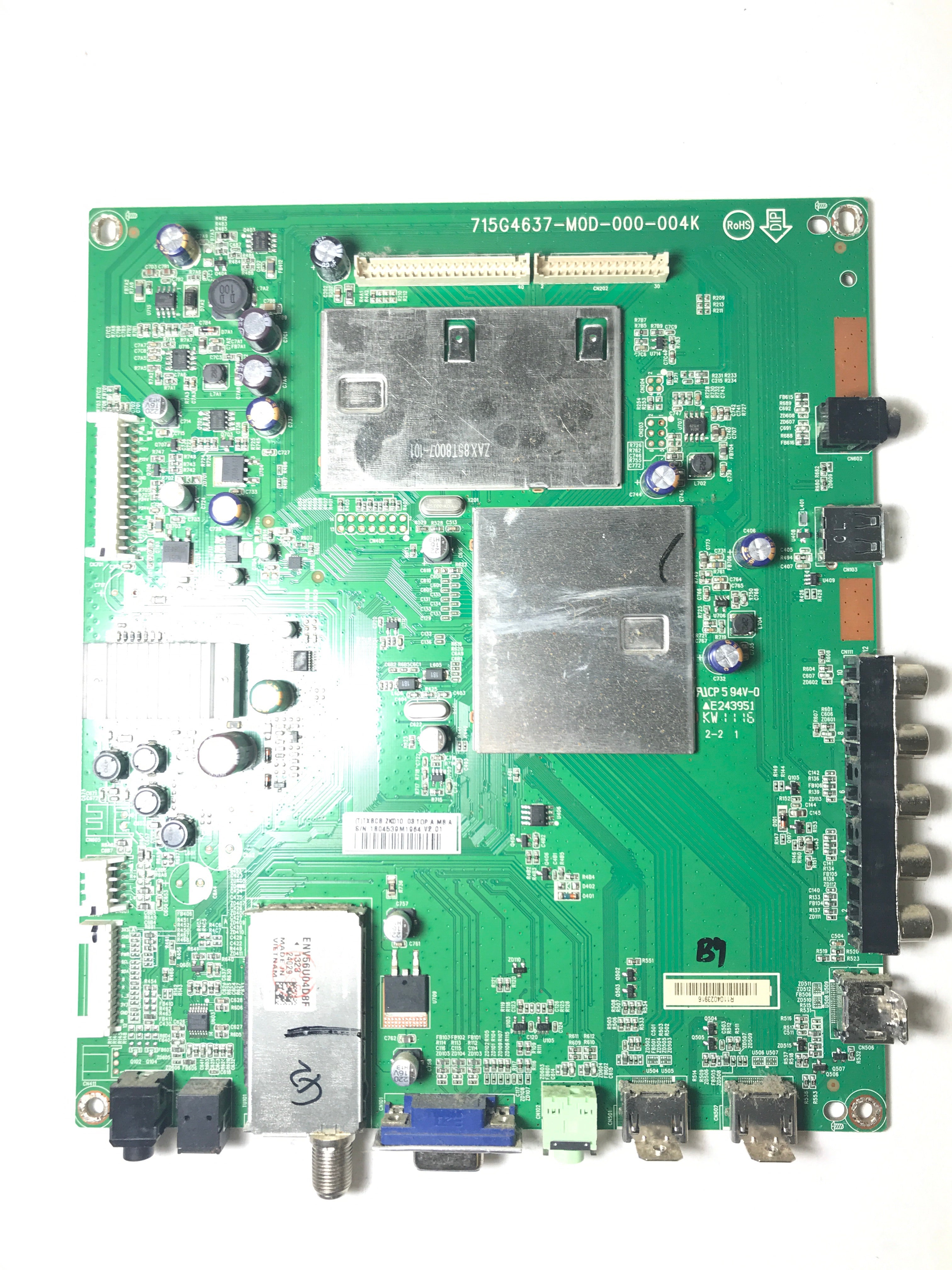 Insignia 756TXBCBZK01003 Main Board for NS-42L780A12