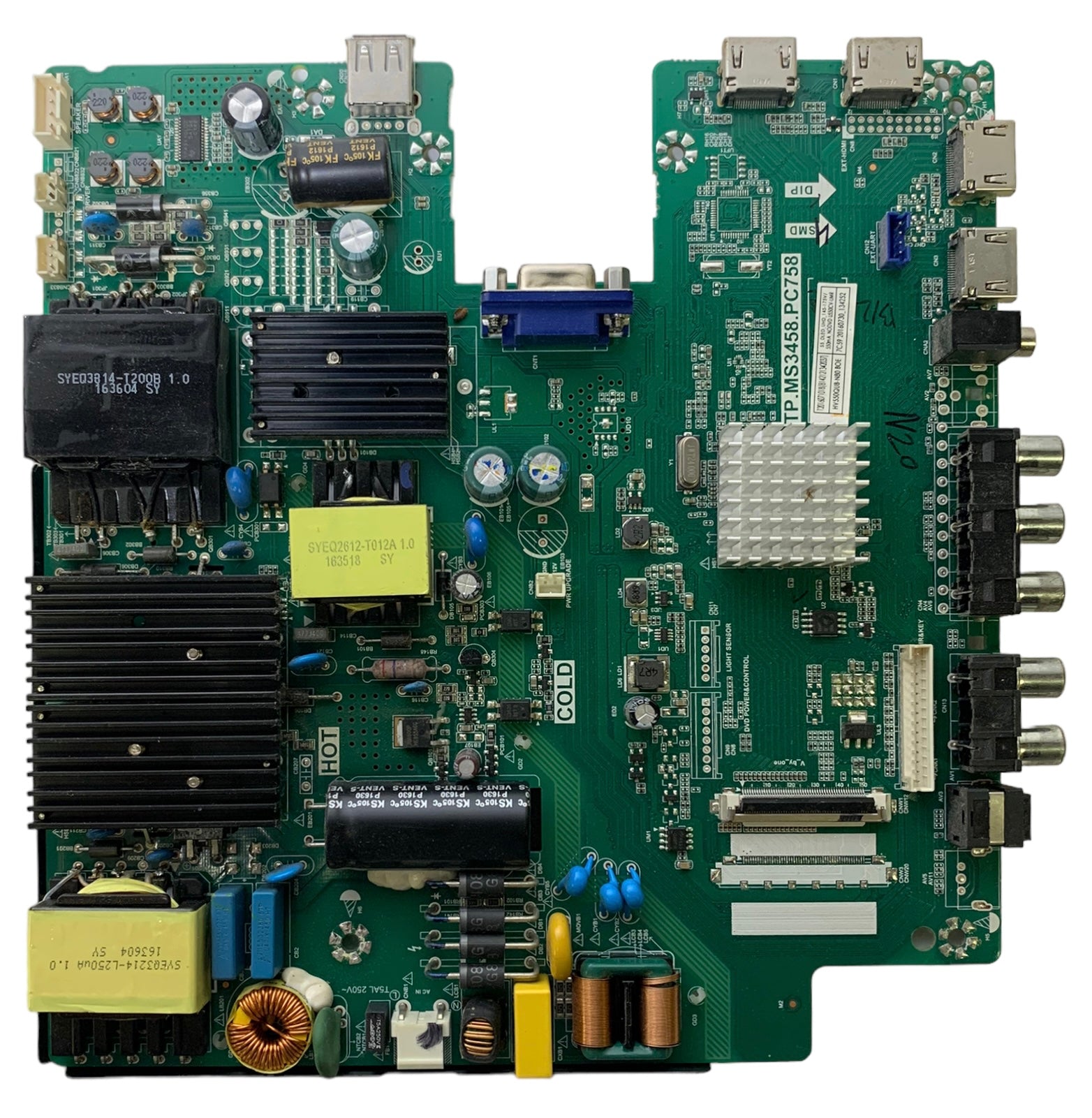 Sceptre 8142121342037 Main Board / Power Supply for U550CV-UMR