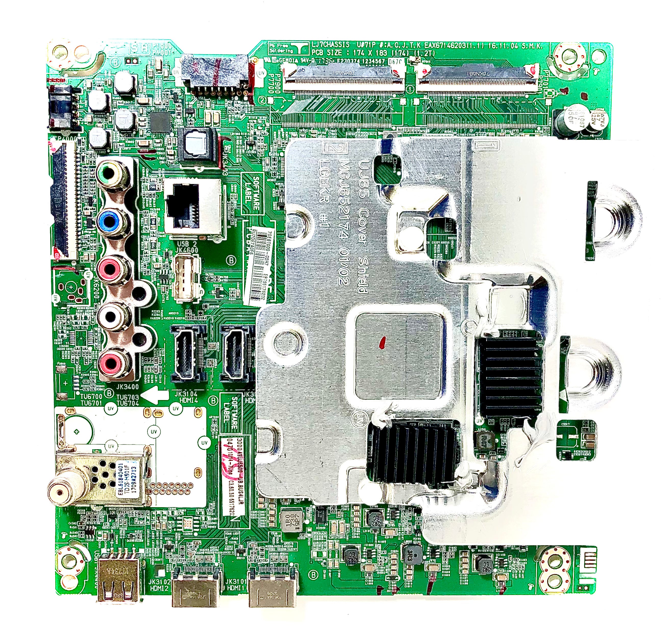 LG EBT65176202 Main Board for 49UJ6500-UB.BUS4LJR