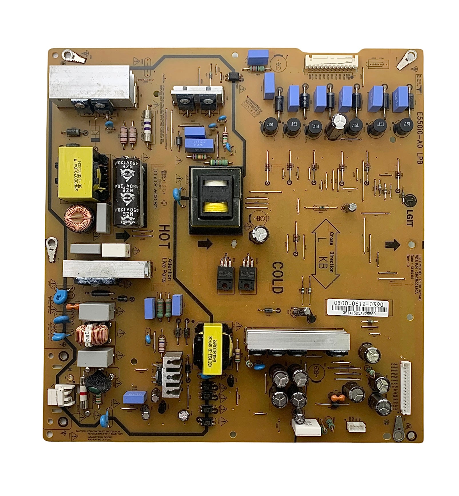Vizio 0500-0612-0390 (E550i0-A0) Power Supply / LED Board