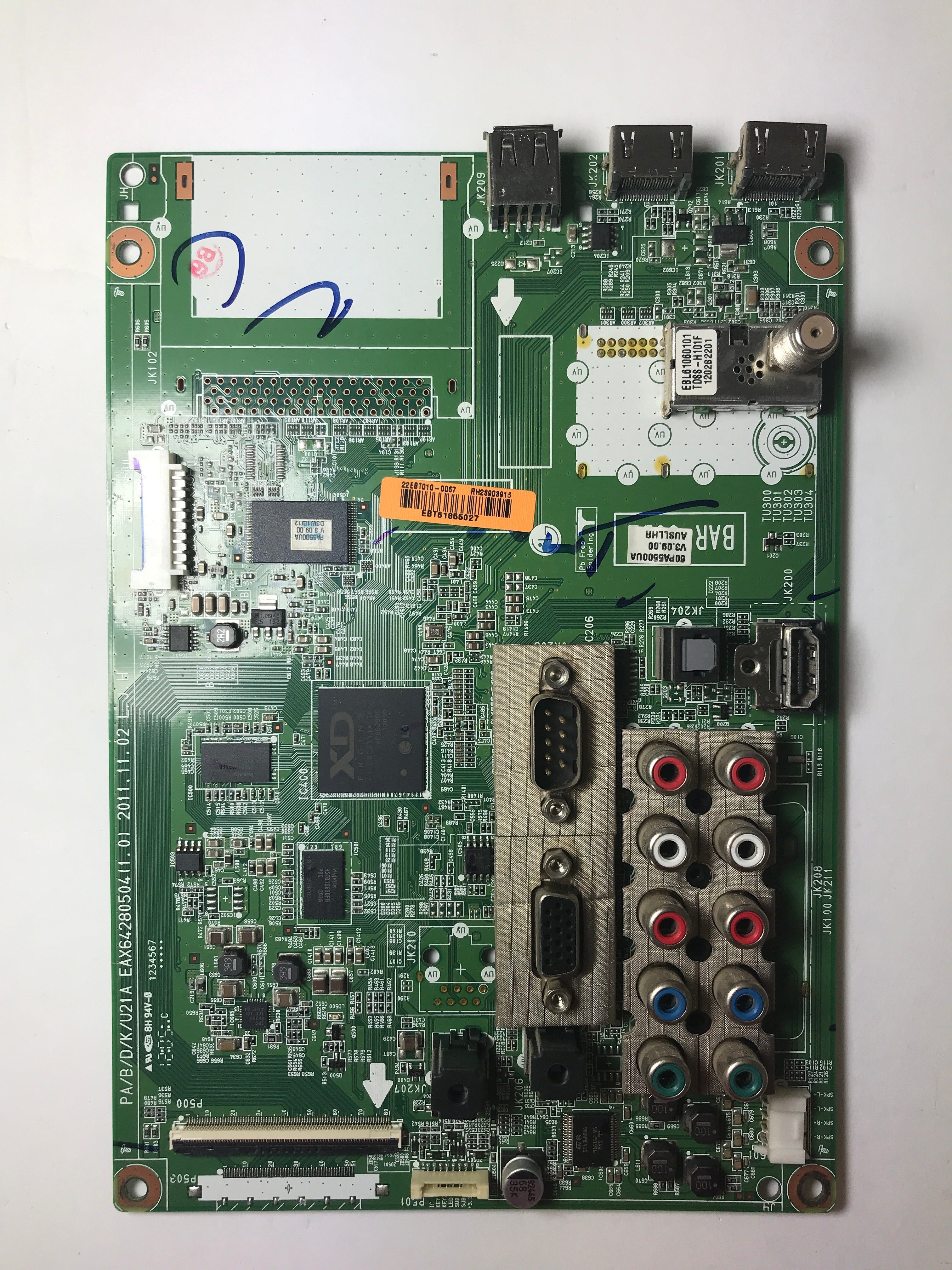 LG EBT61855027 (EAX64280505(1.0)) Main Board for 60PA5500-UA