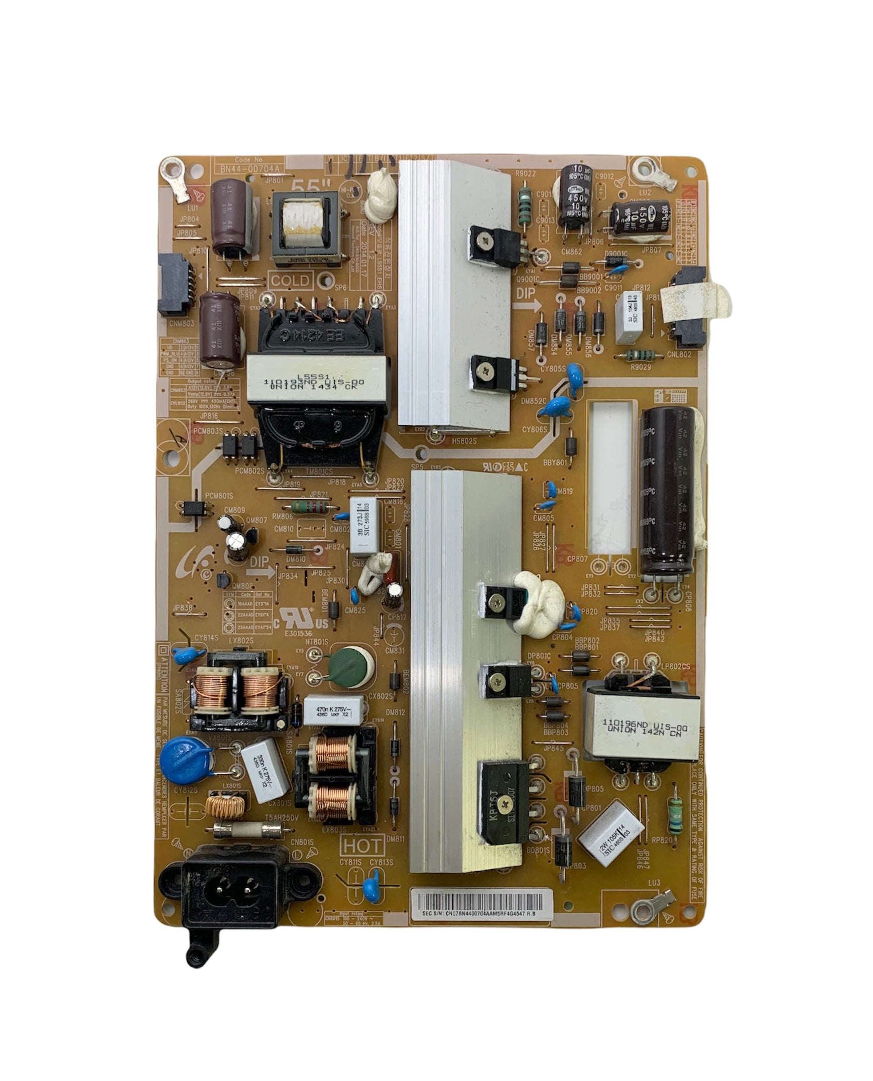 Samsung BN44-00704A / BN44-00704E Power Supply / LED Board