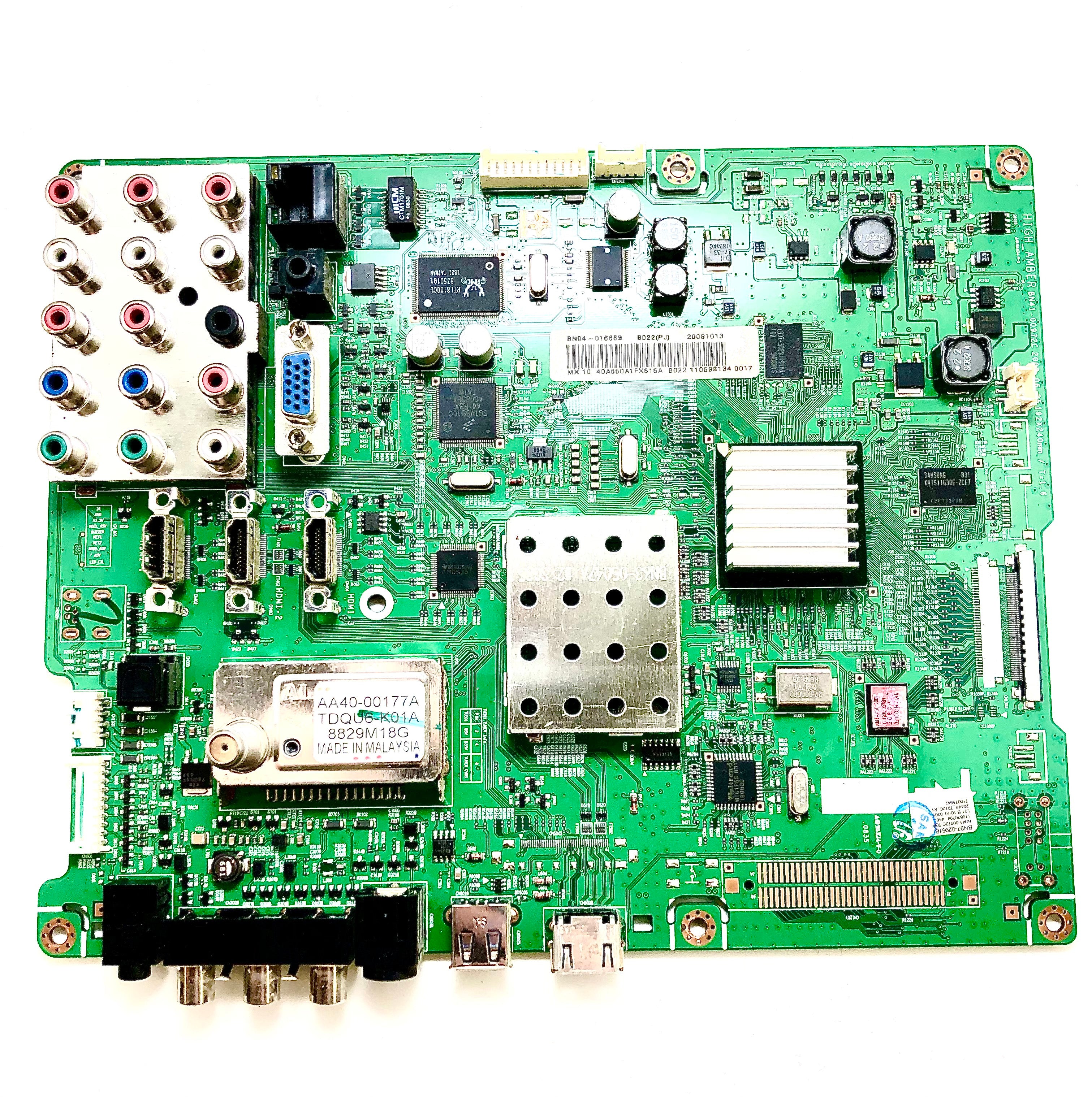 Samsung BN94-01666S Main Board for LN40A650A1FXZA