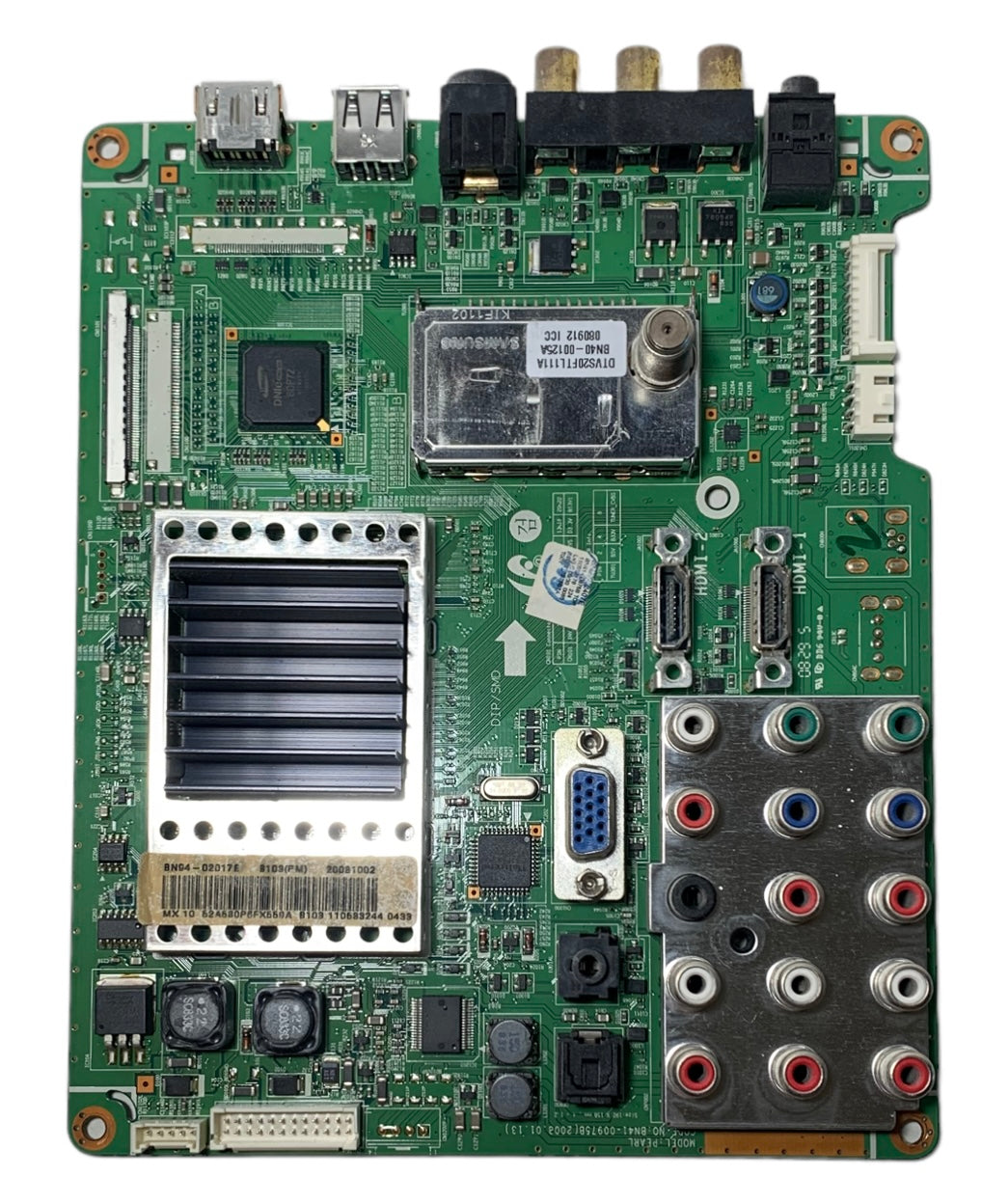 Samsung BN94-02017E (BN41-00975B) Main Board for LN52A580P6FXZA