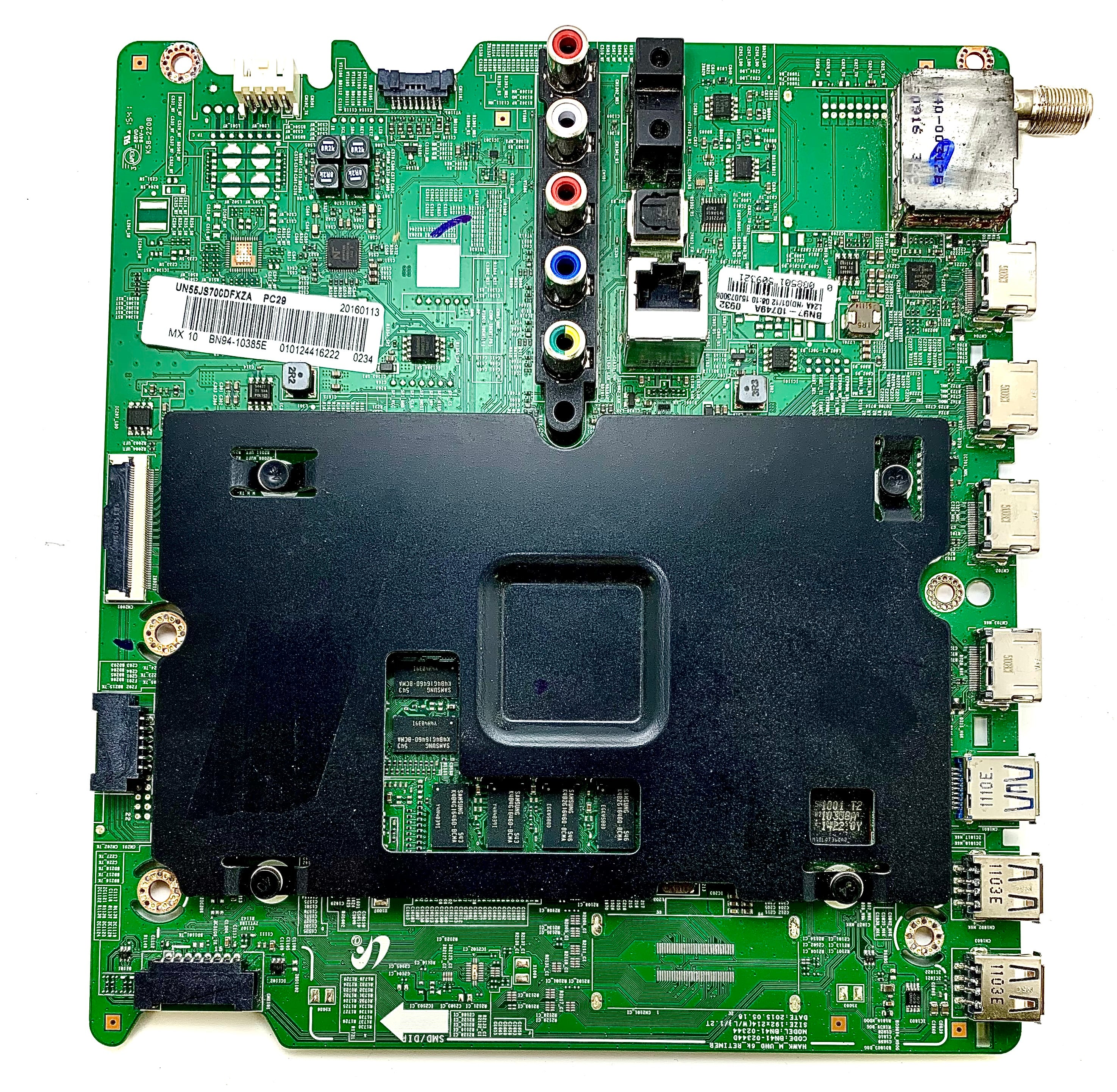 Samsung BN94-10385E Main Board for UN55JS700DFXZA (version EH02)