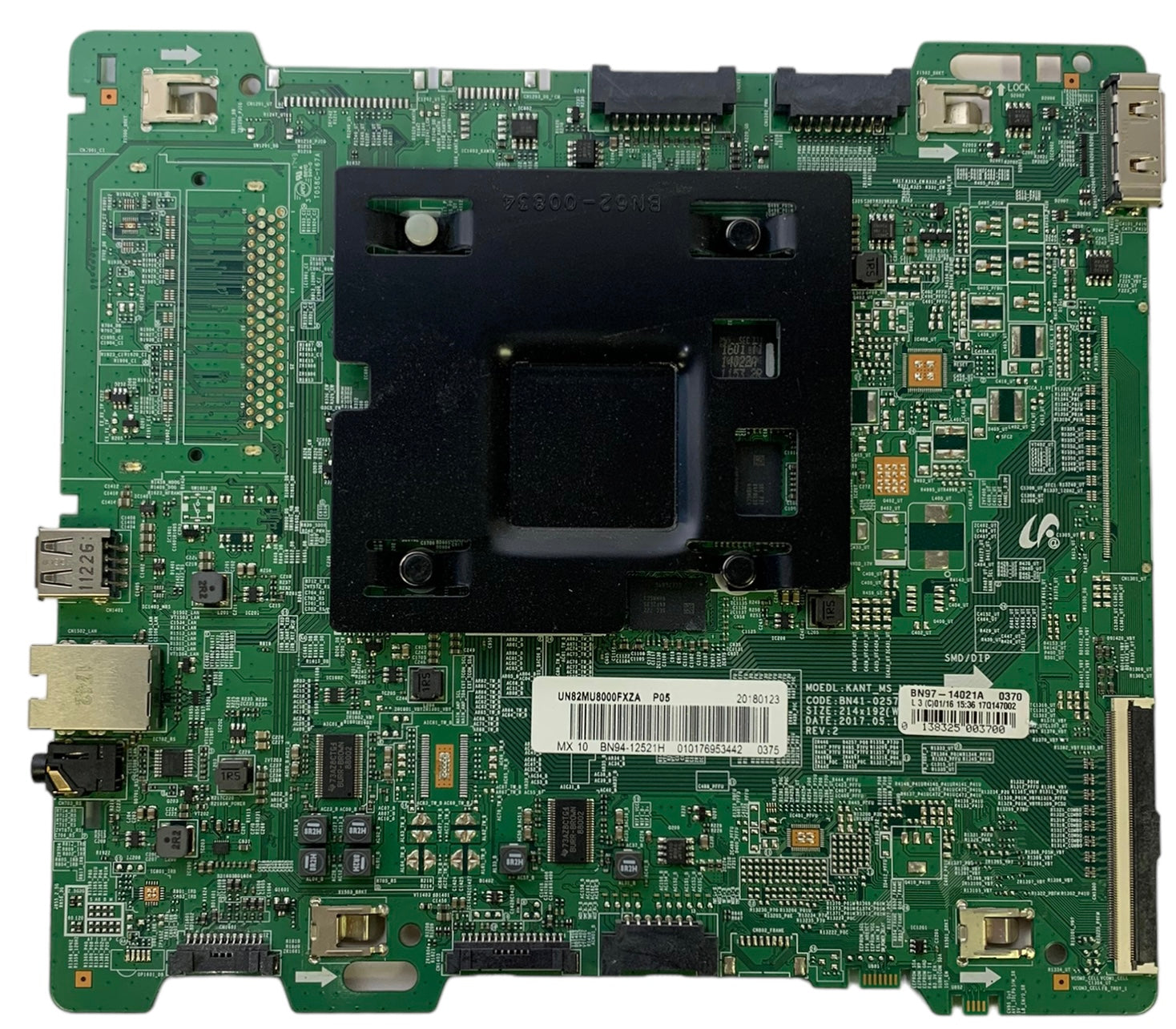 Samsung BN94-12521H Main Board for UN82MU8000FXZA (Version FE02)