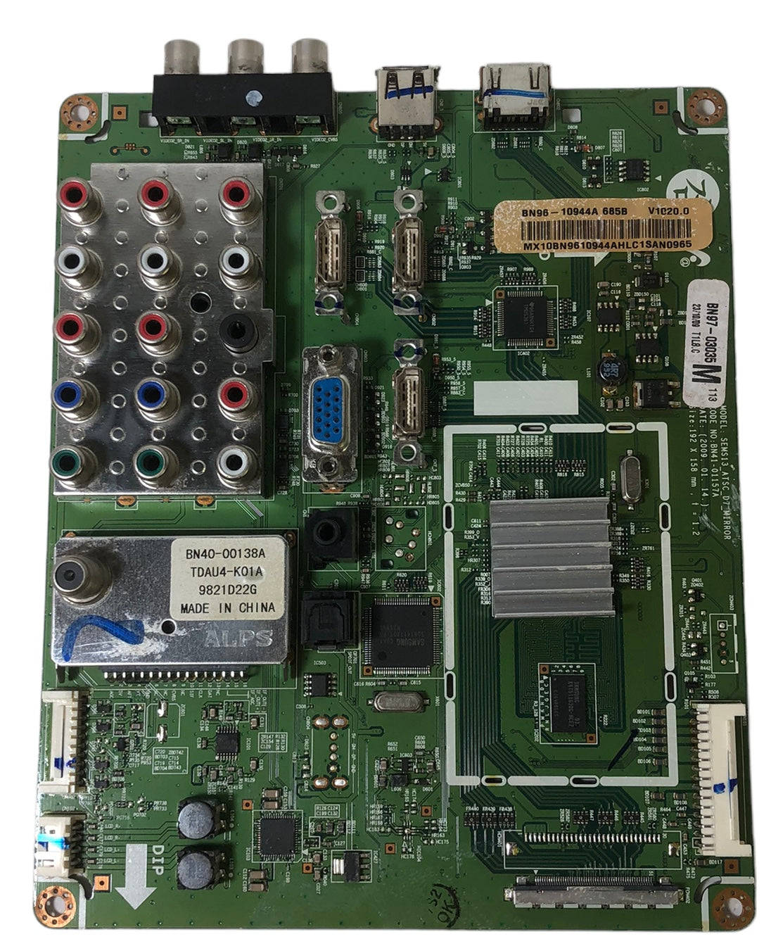 Samsung BN96-10944A (BN41-01157A) Main Board for LN46B550K1FXZA