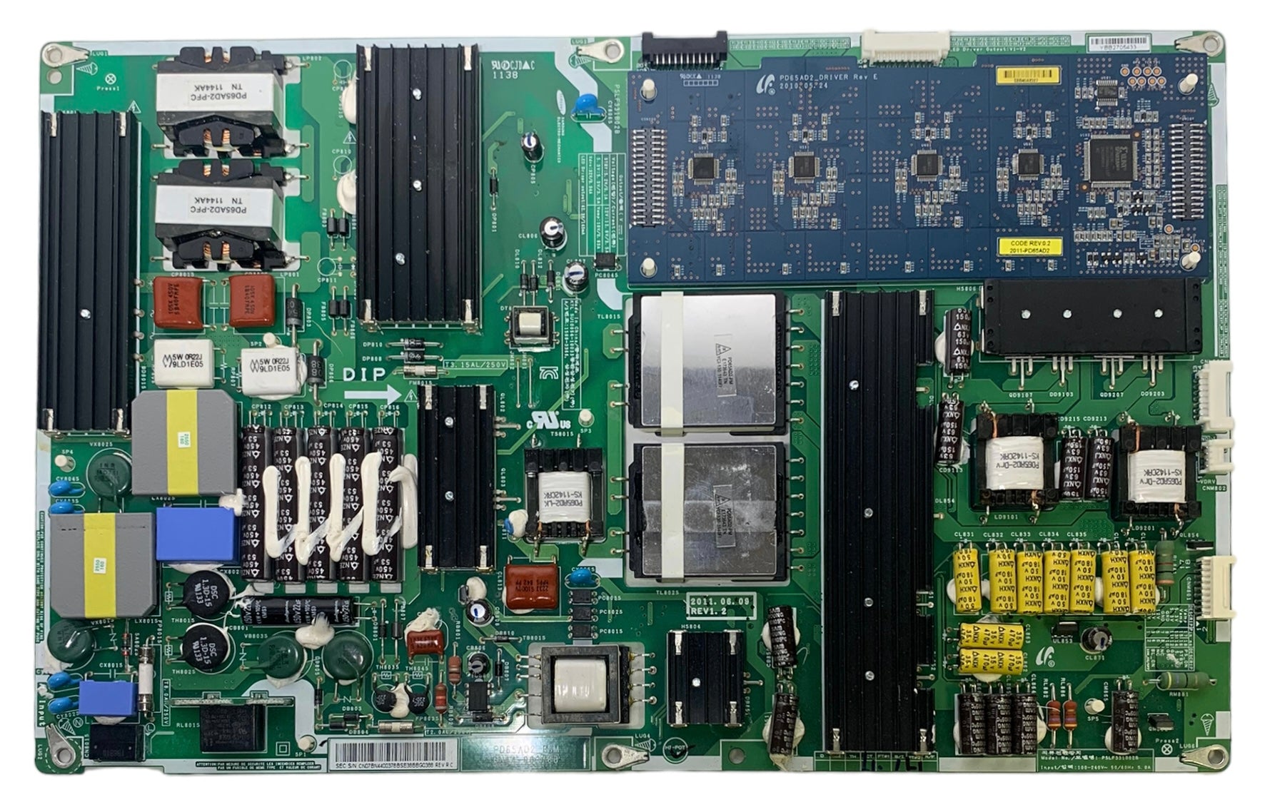 Samsung BN44-00378B Power Supply / LED Board