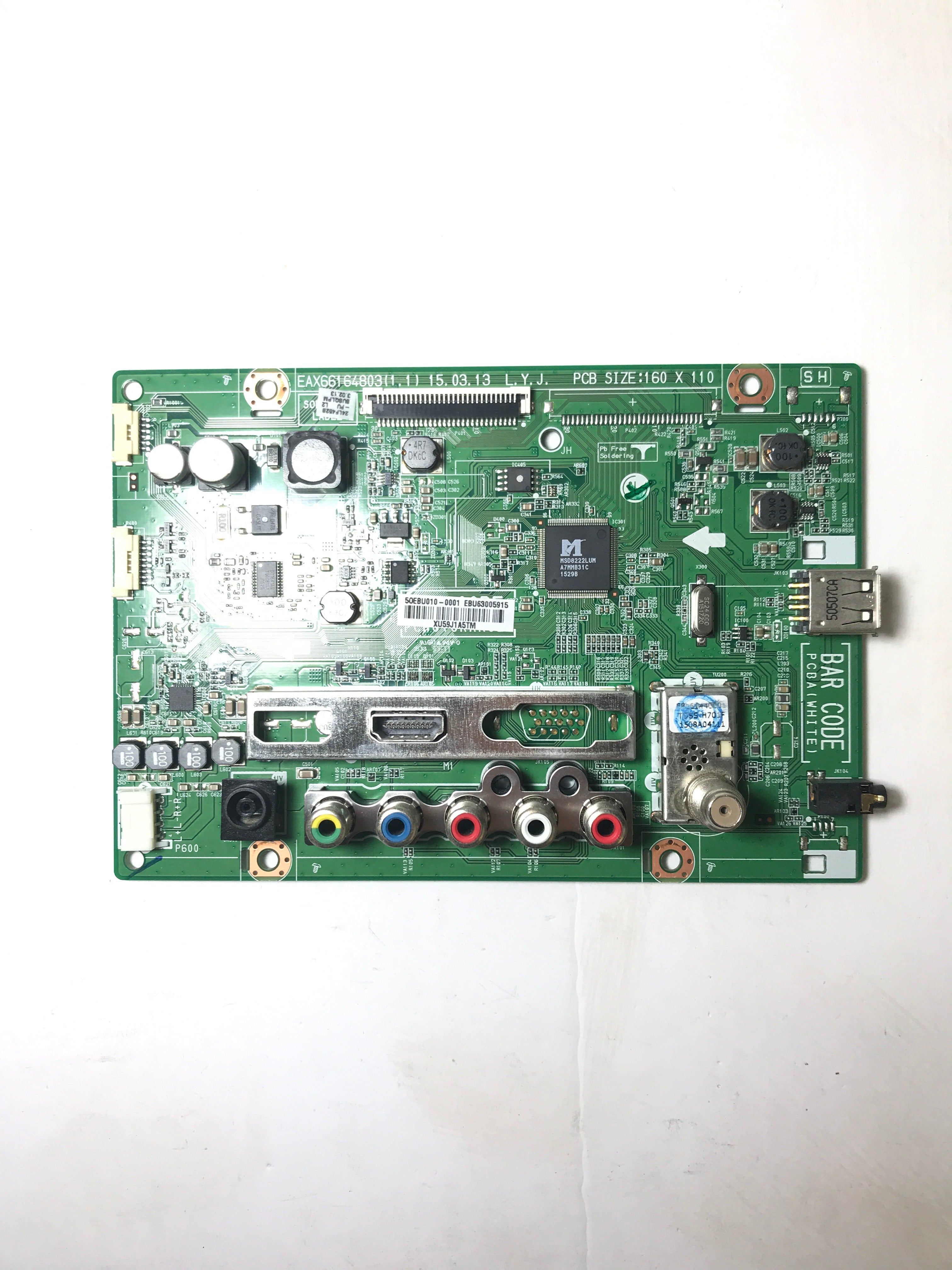 LG EBU63005915 Main BPR Board for 24LF452B-PU.BUSQLPM