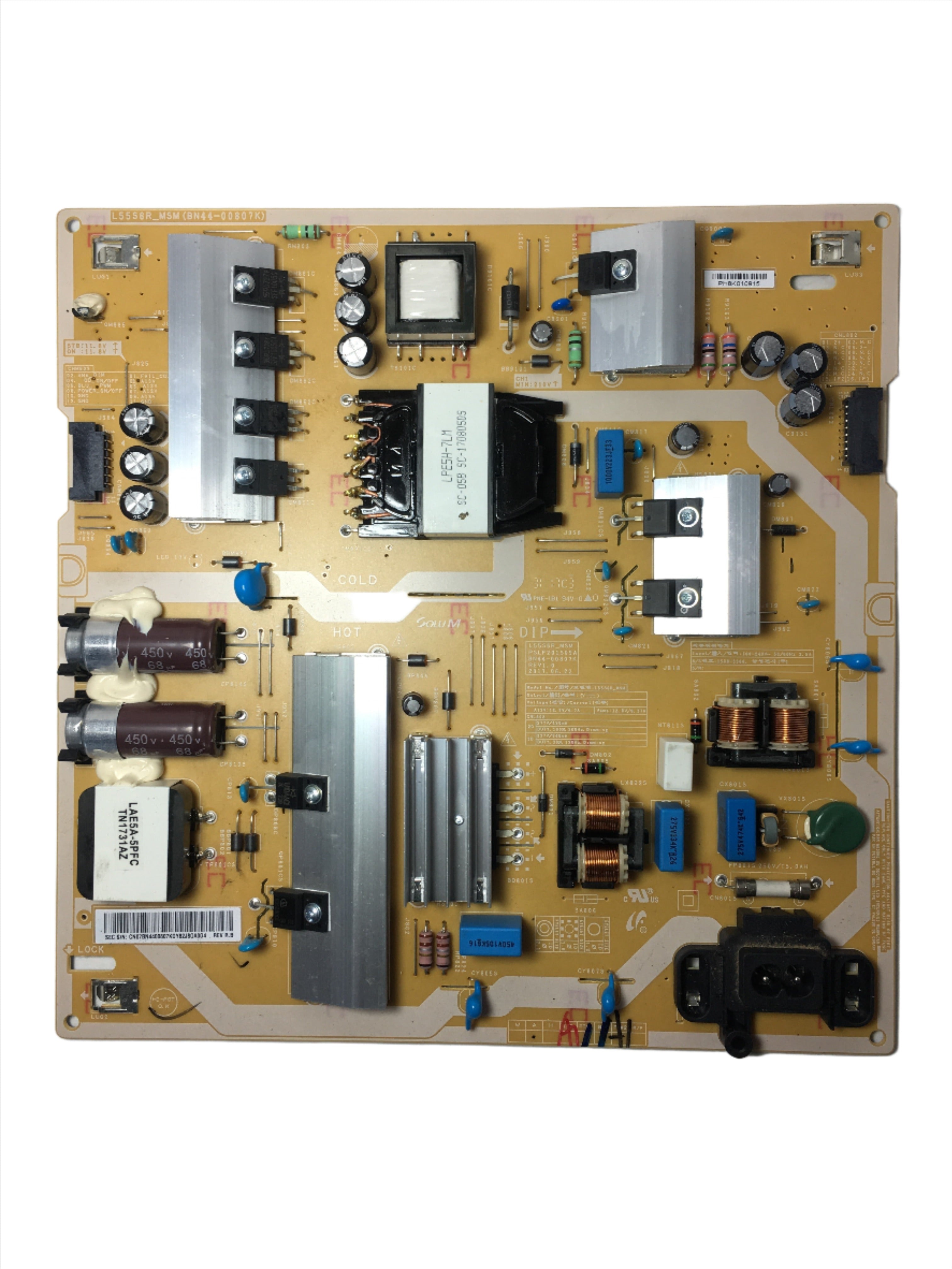 Samsung BN44-00807K Power Supply / LED Board